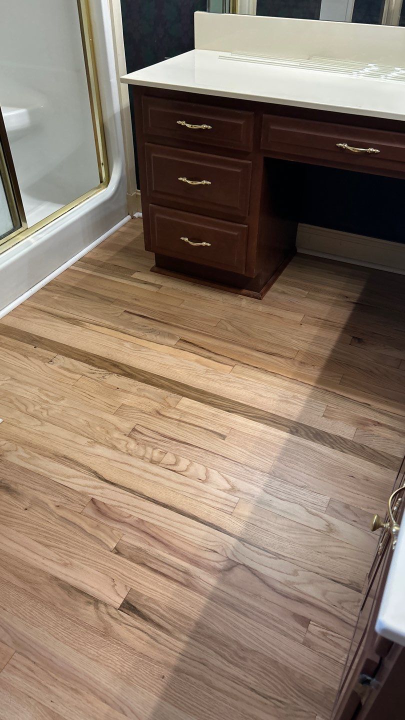 Natural refinish by Footprints Floors of Nashville