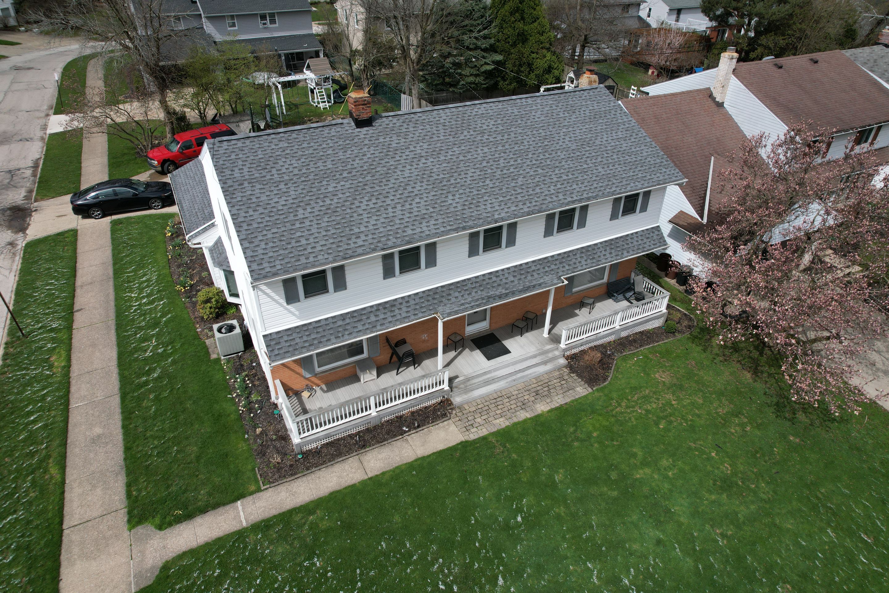 Storm Restoration - Roof Replacement using GAF HDZ Pewter Gray by Atlas Roofing & Restoration
