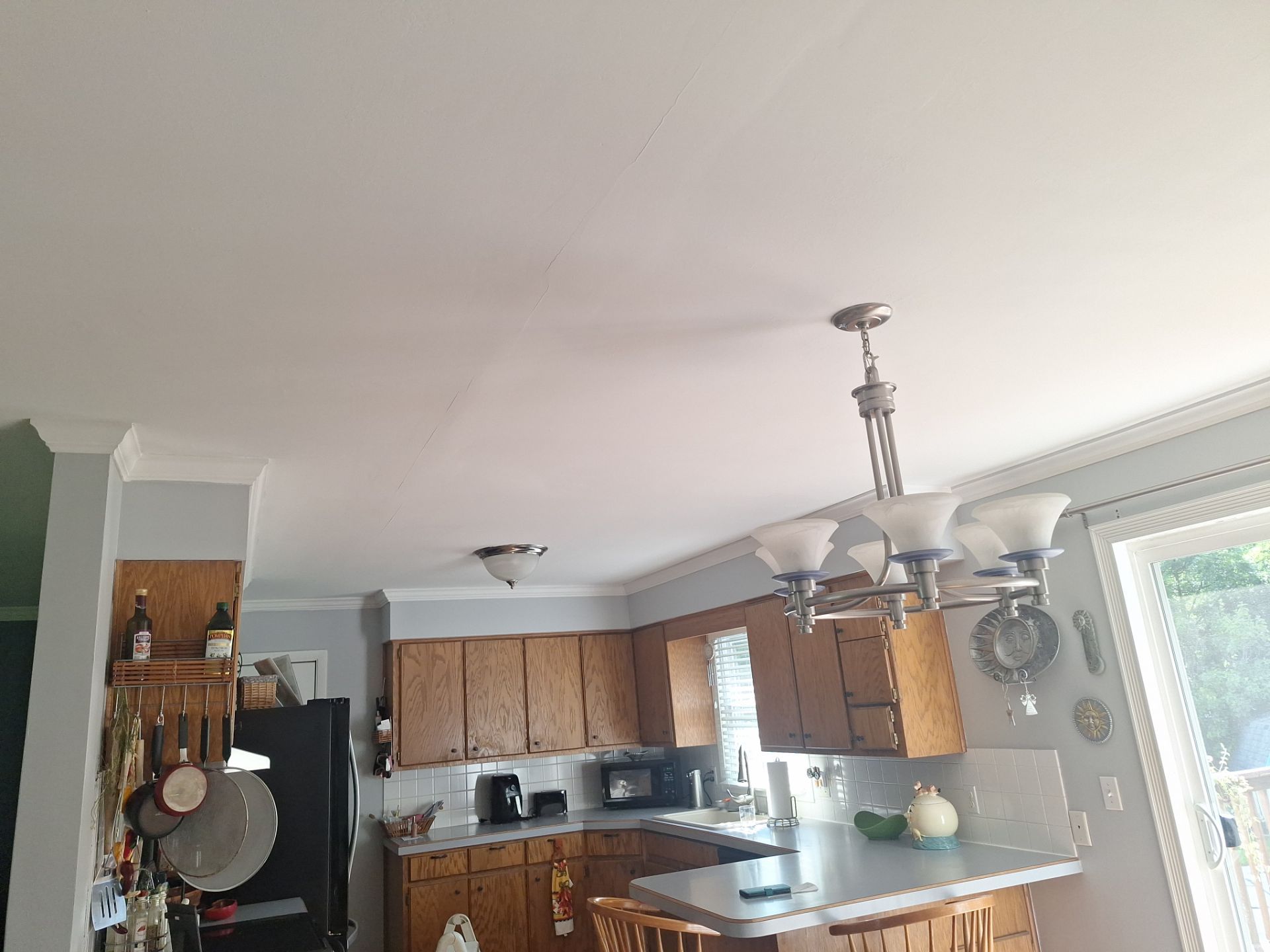 Ceiling Seam Repair & Full Ceiling Repaint | Muskegon, MI by Gordon Painting
