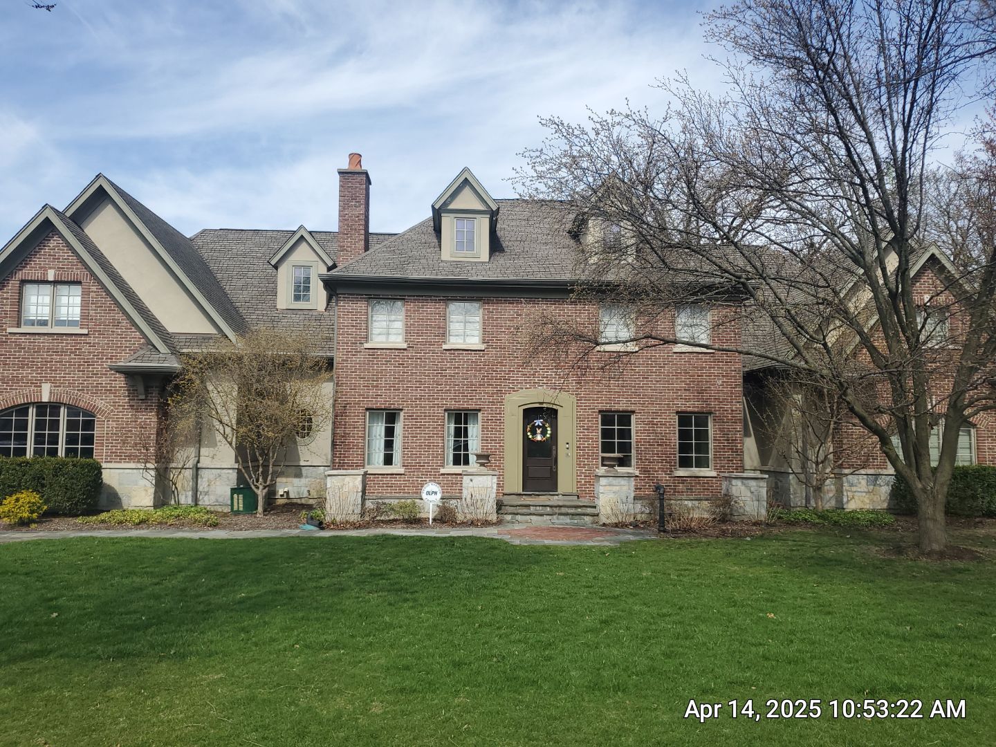 bluestone using Algaecide, soft wash soap by Northern Power Washing LLC.