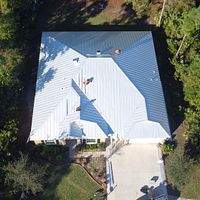 24ga 1" Nail-Strip Mill Finish by Total Roofing System The Metal Roof Experts