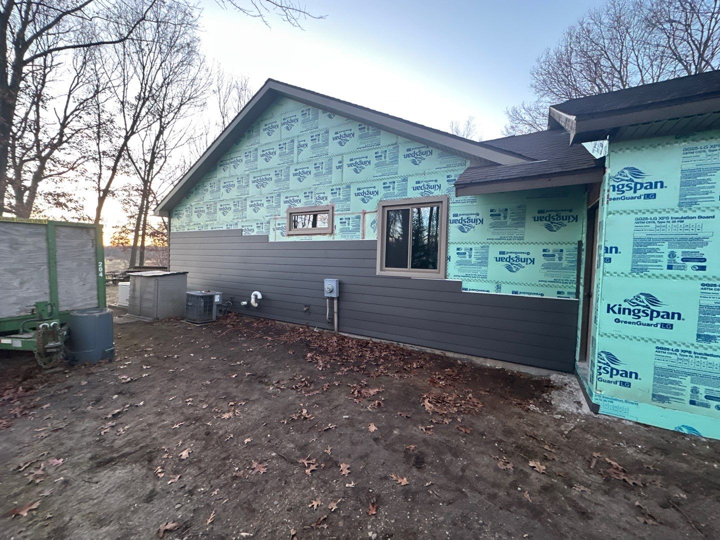 Siding Replacement using Alside S7 Cedar Mill Grain Composite by 180 Contractors