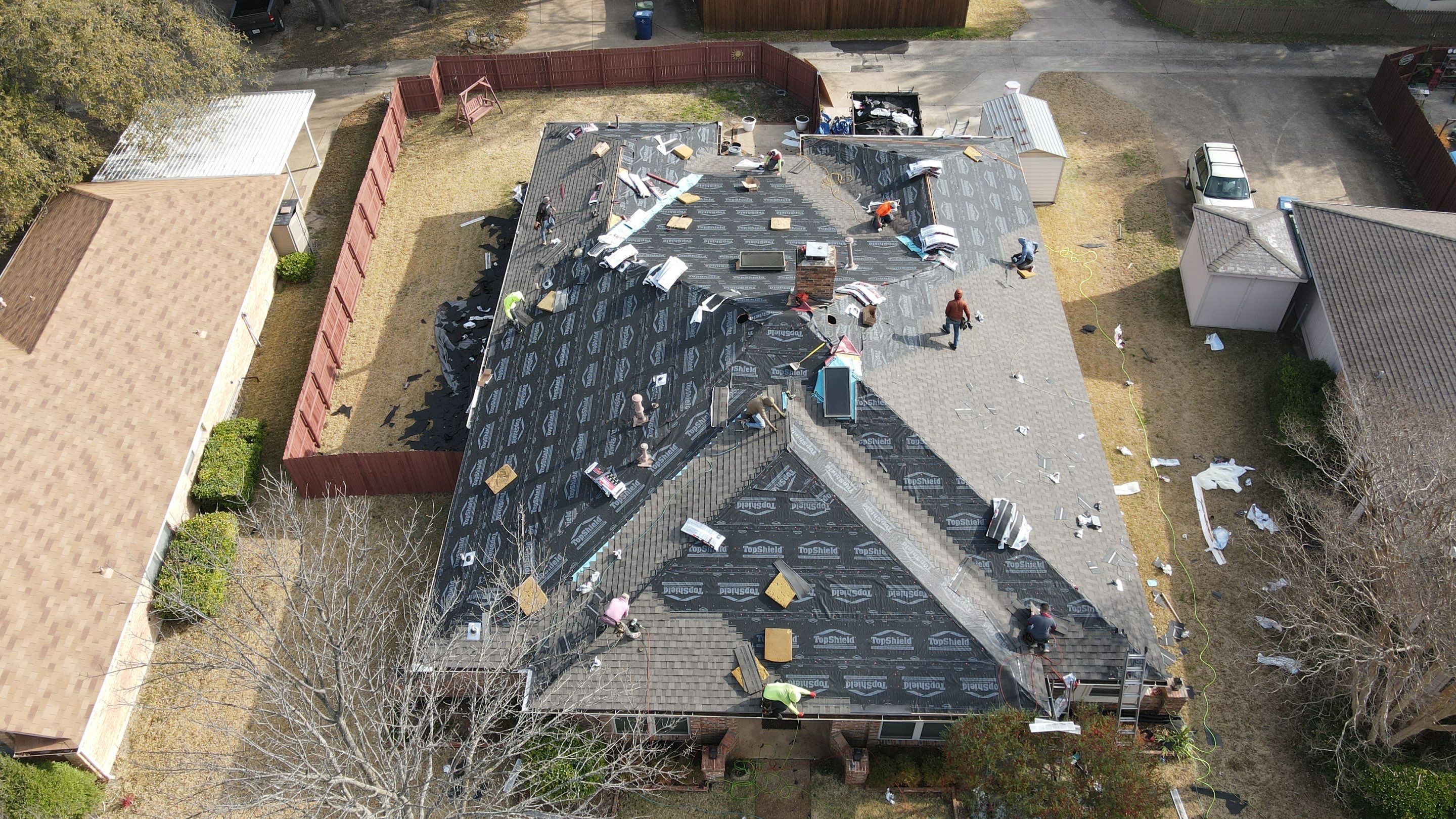 Project in Garland by Armor Roofing | Exteriors