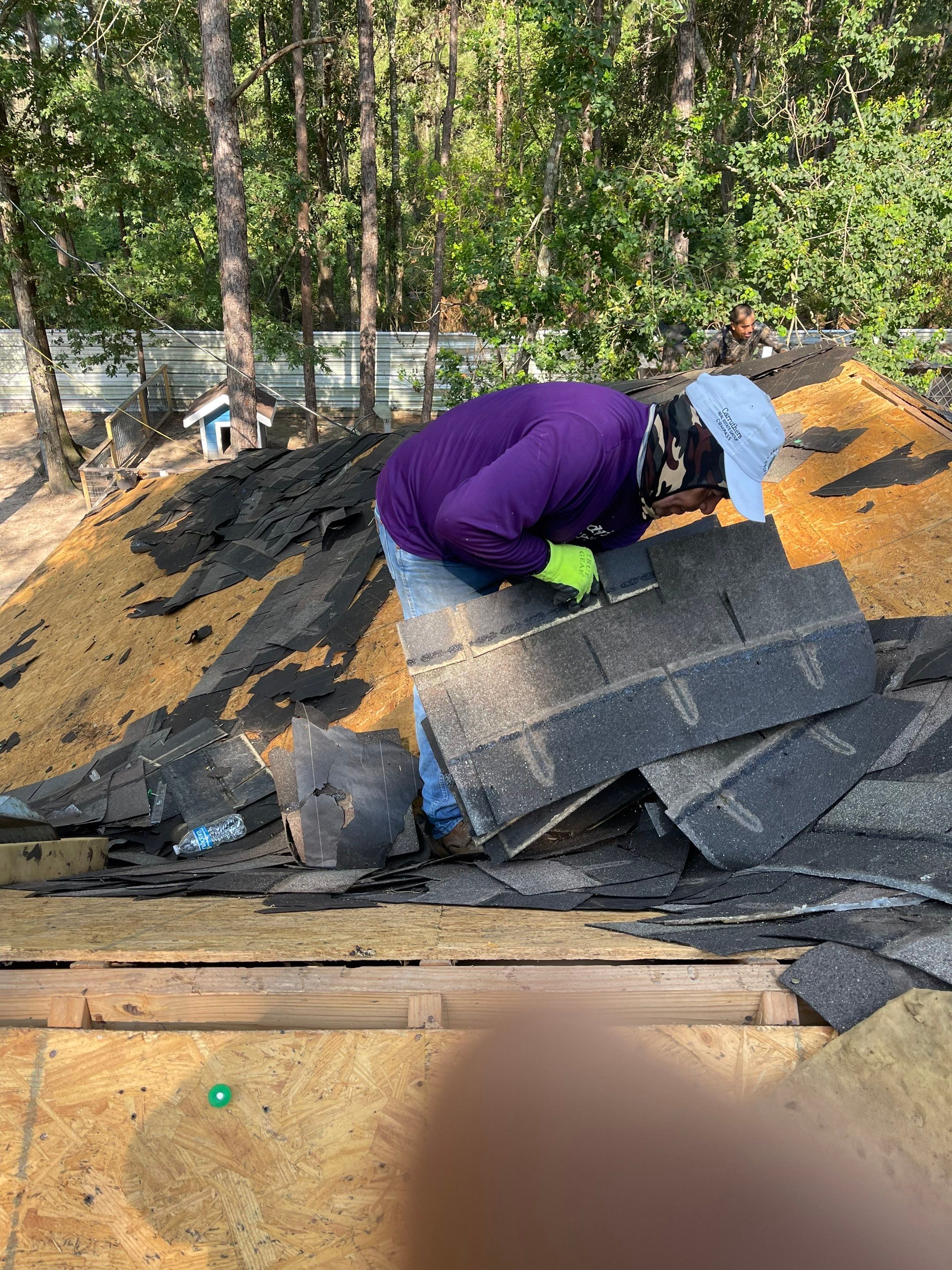 Full Re-Deck & Roof Replacement on Country Home — Cleveland, TX by PL Roofing & SB Roofing, LLC.