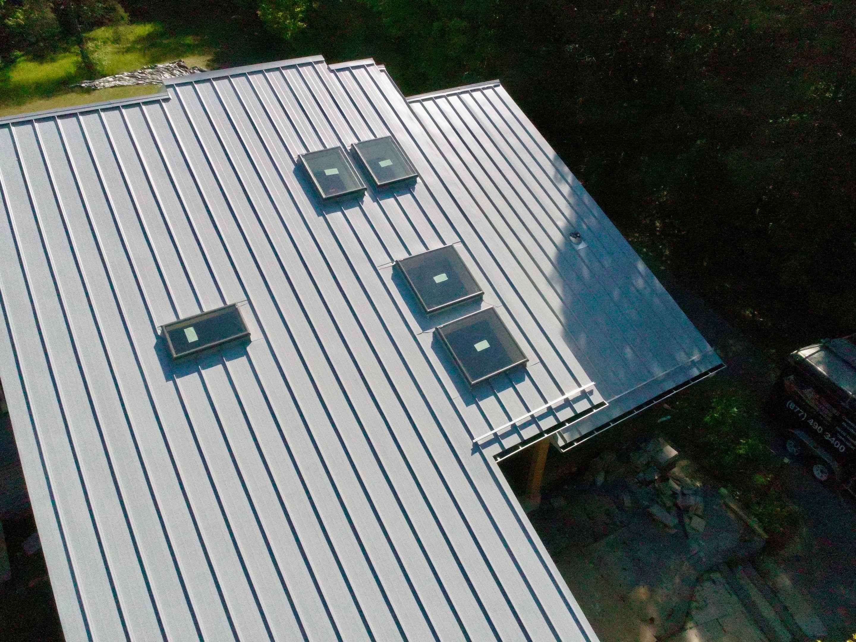 Metal work using exposed fastener by Jay Carter Roofing & Sheet Metal