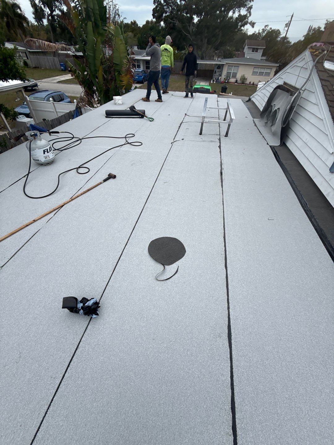 Project in St. Petersburg 33702 by Mitchell Roofing Company LLC