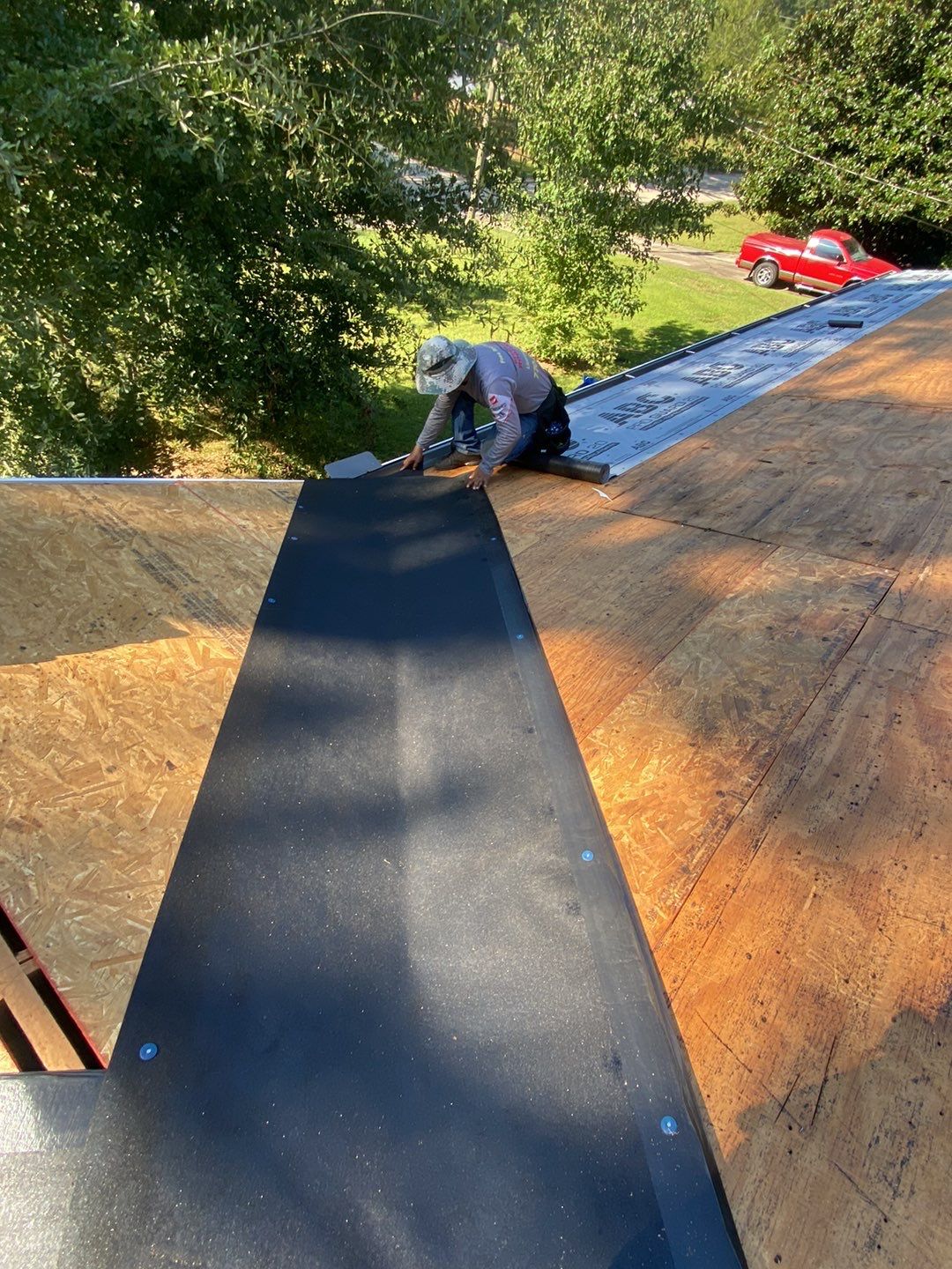 Roof replacement and Gutters Guards Installation  by Deerfield Roofing LLC