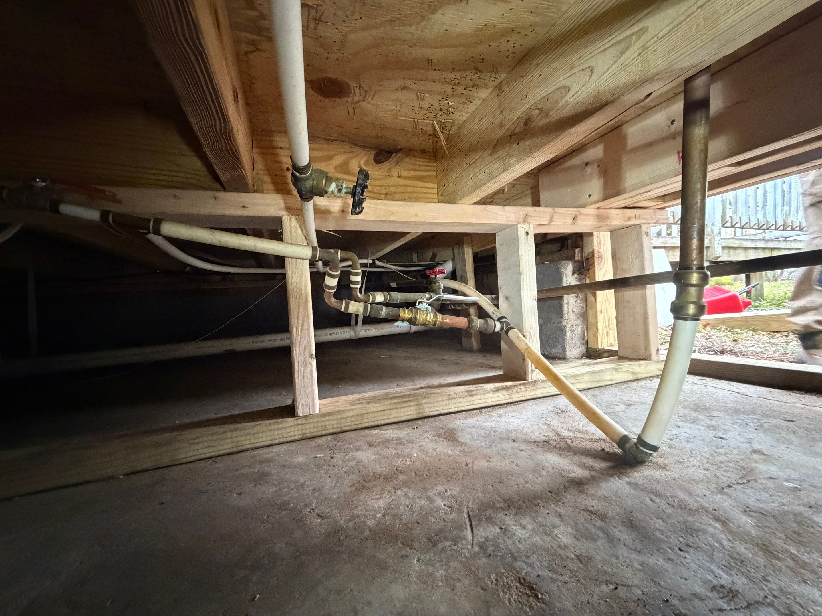Project in Norfolk by Patriot Crawl Space Repairs