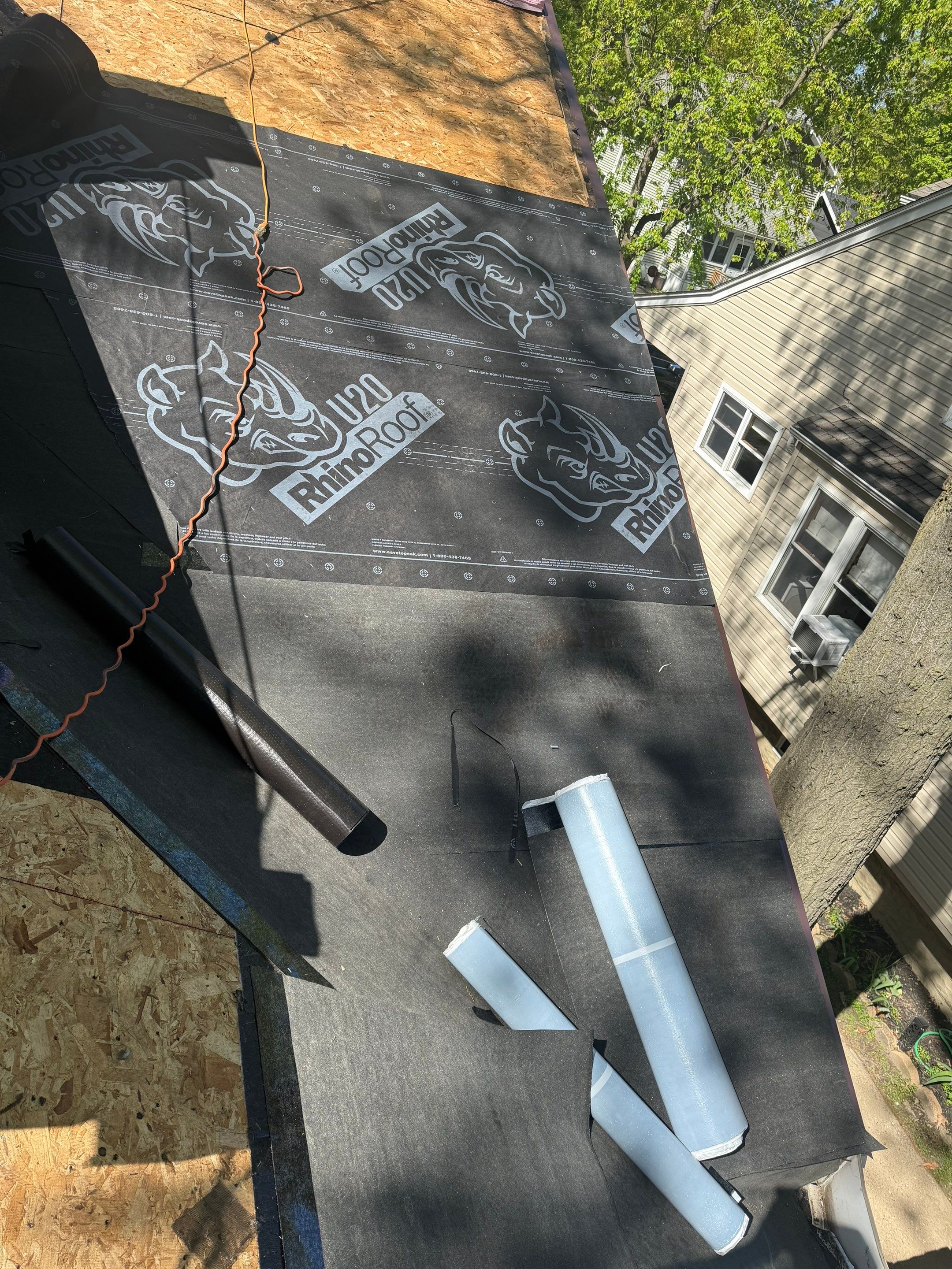 Project in Ferndale by Eave Roofing