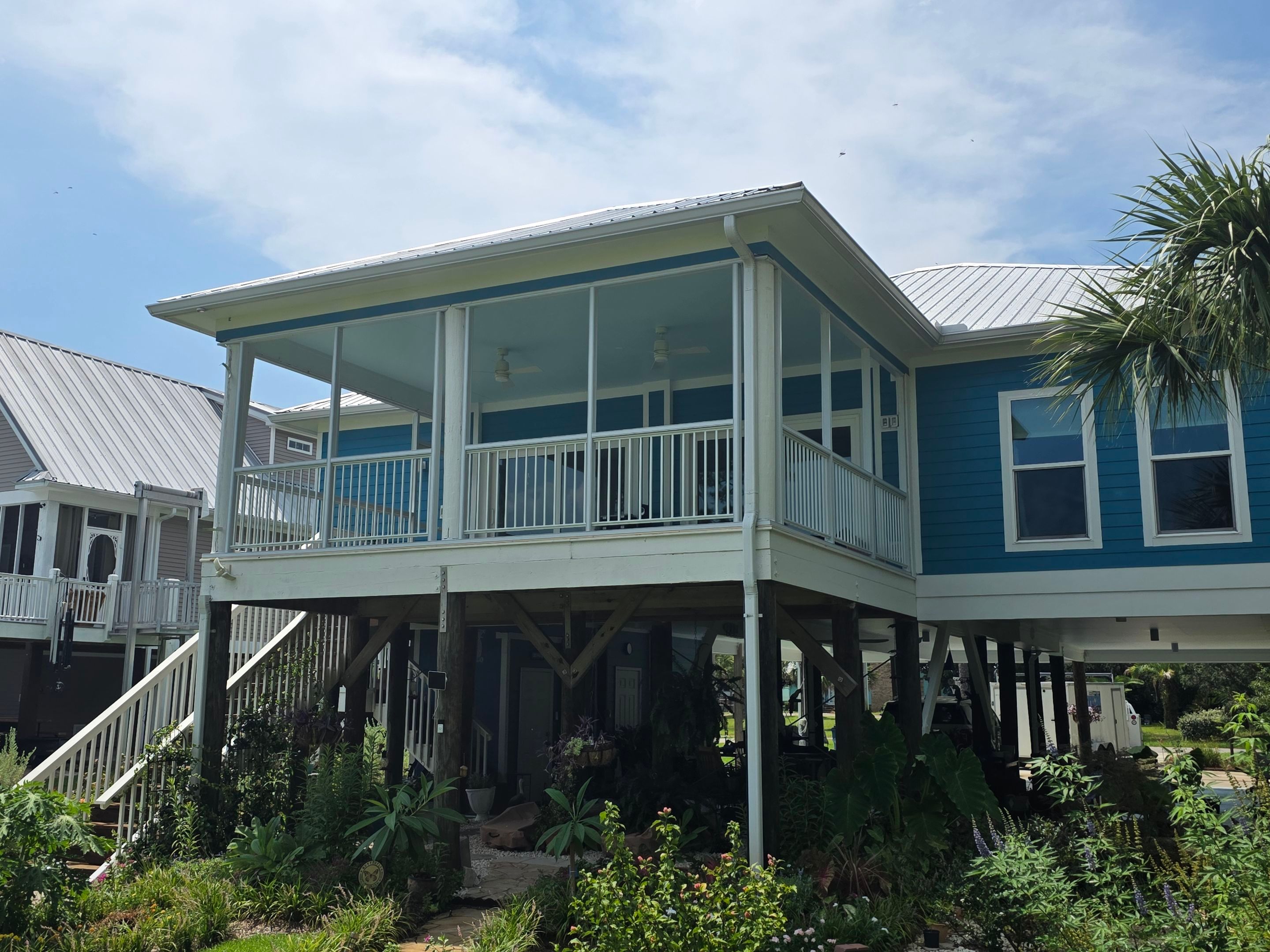 Elevated Screen Room by Titan Sunrooms