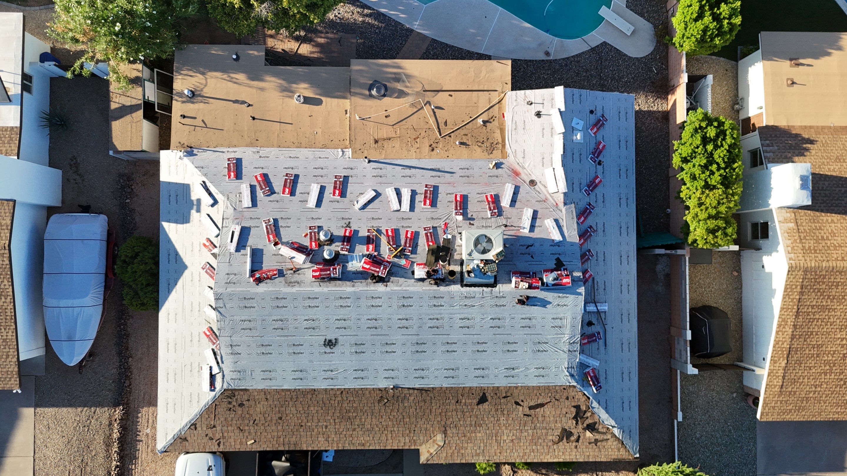 Project in Scottsdale, AZ by Saint Roofing