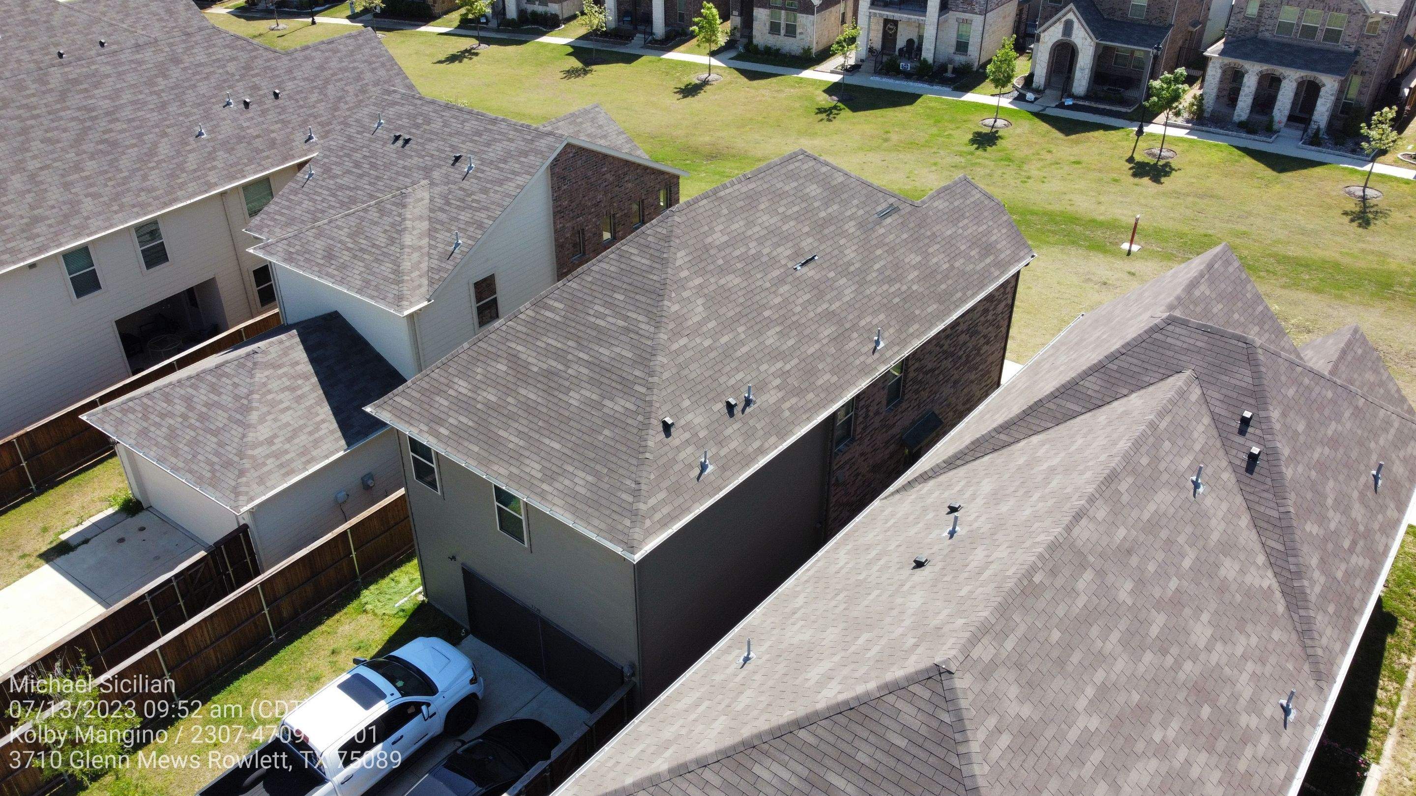 Project in Rowlett by Zeus Exteriors