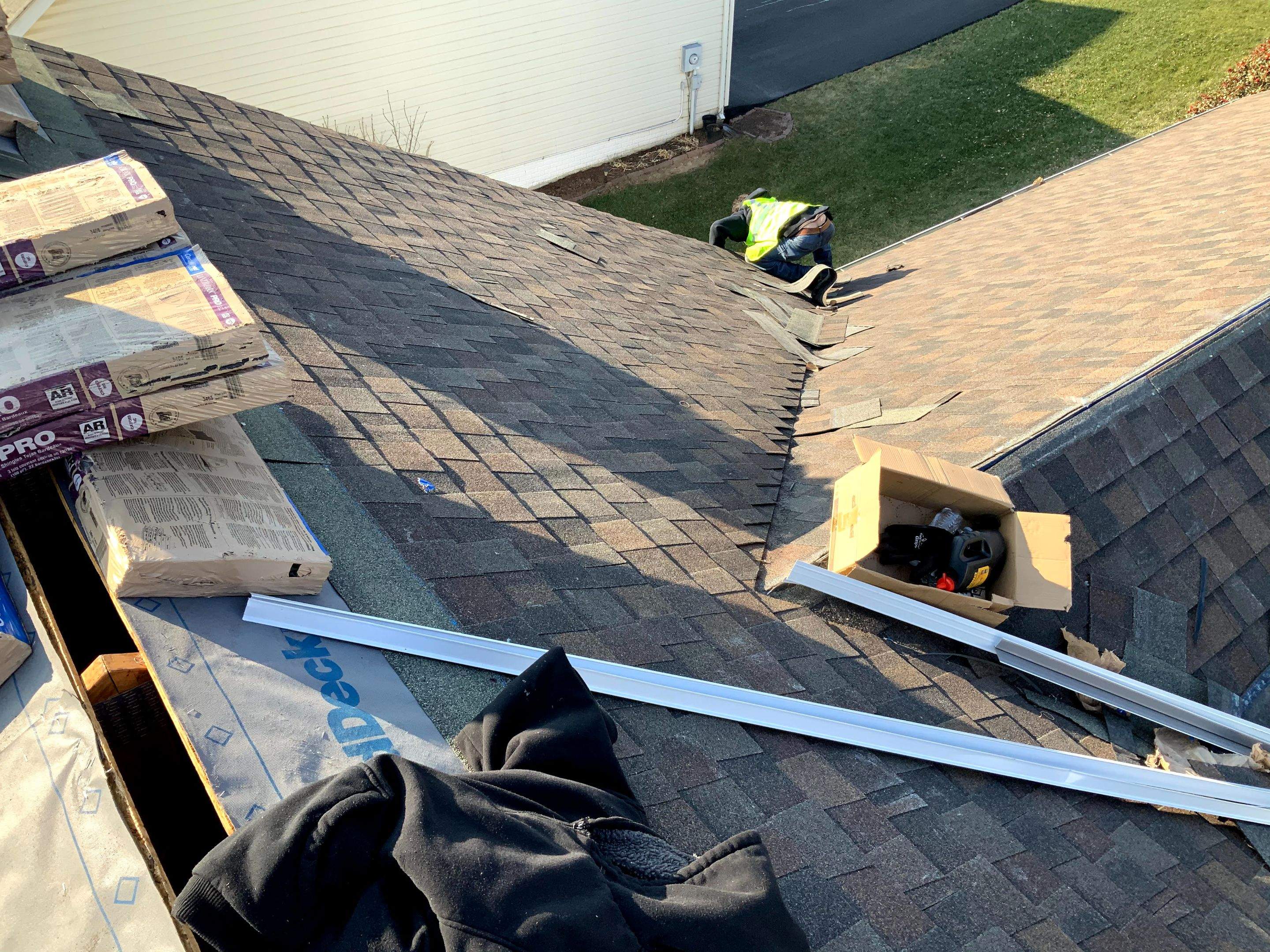 Residential Roofing Installation using CertainTeed Shingles by Alpha Design Services
