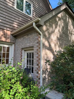 Turtle Shell gutter protection installation in St. Charles, IL 60174, photograph 10