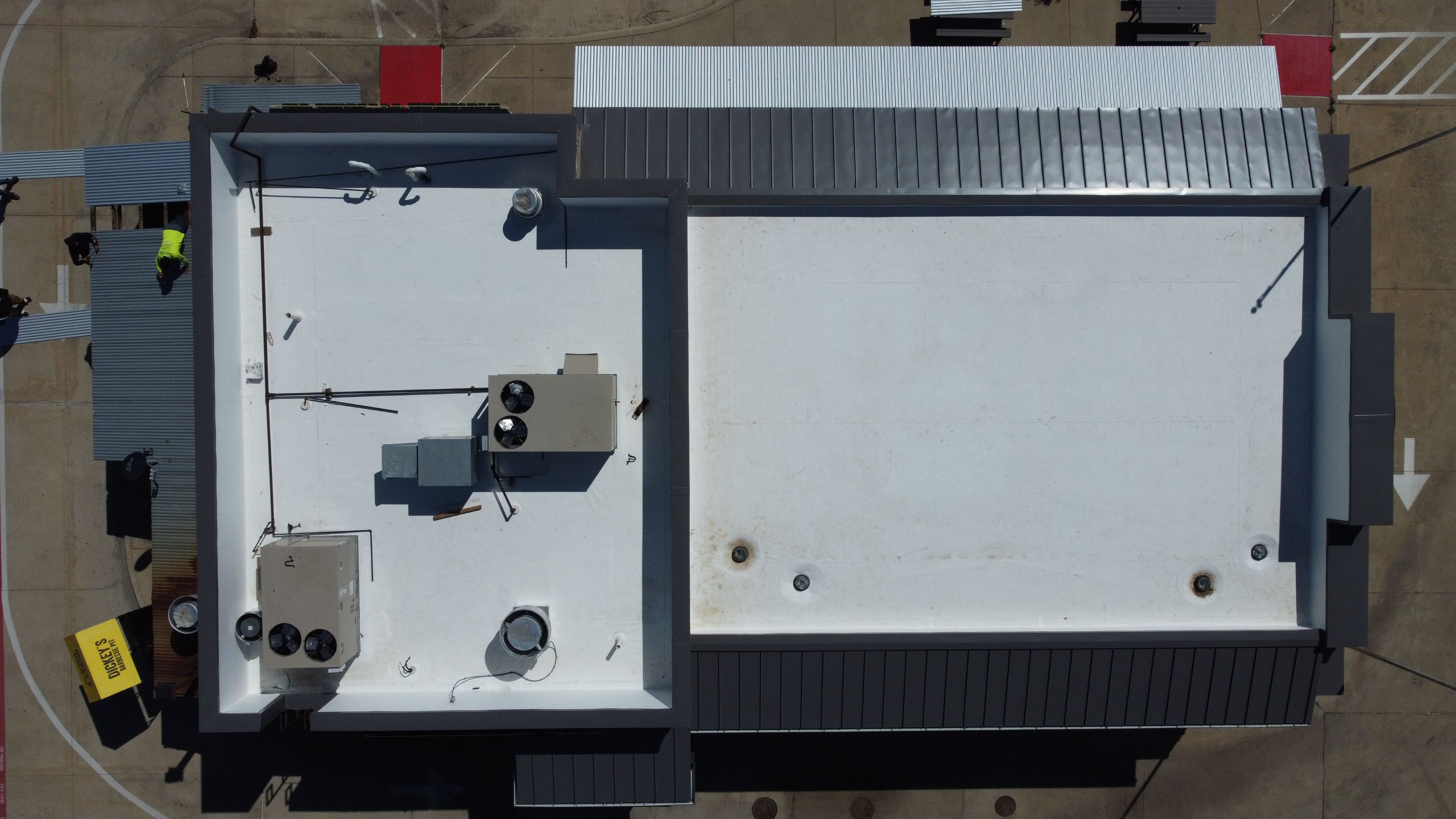 TPO Commercial Roofing Installation by 3:16 Roofing and Construction