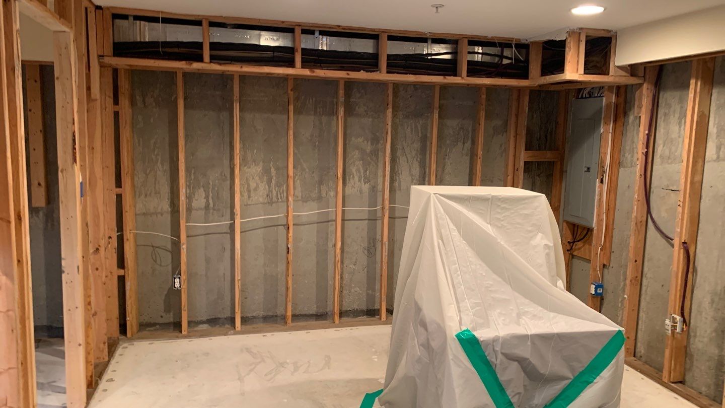 Basement Restoration by Greenspring Construction Services