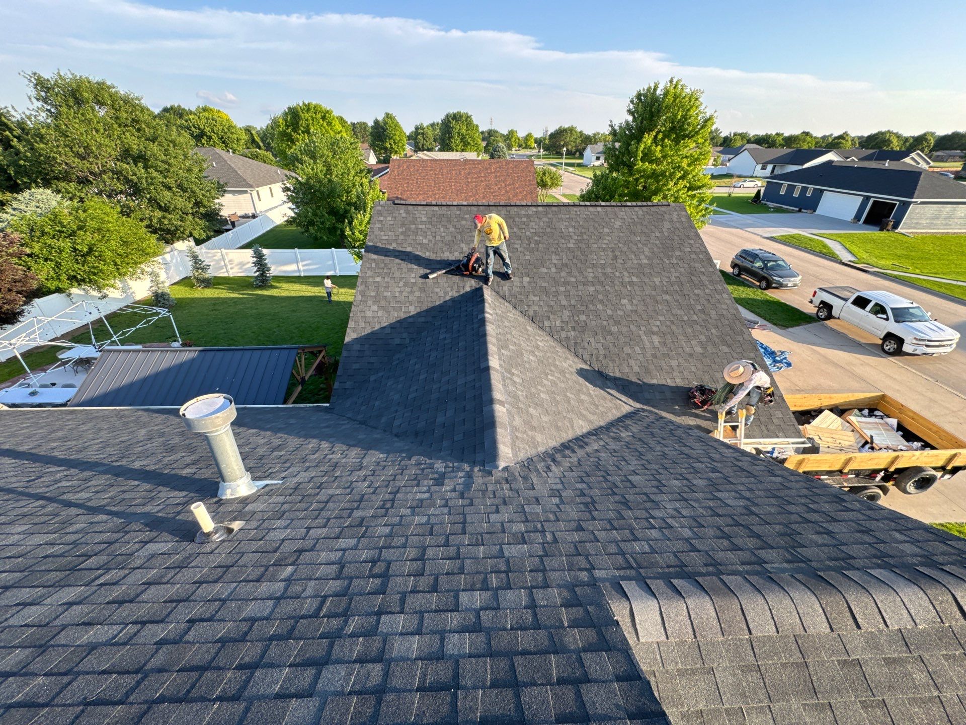 TAMKO Stormfighter Flex Rustic Black Roof in Kearney by Loyal Nine