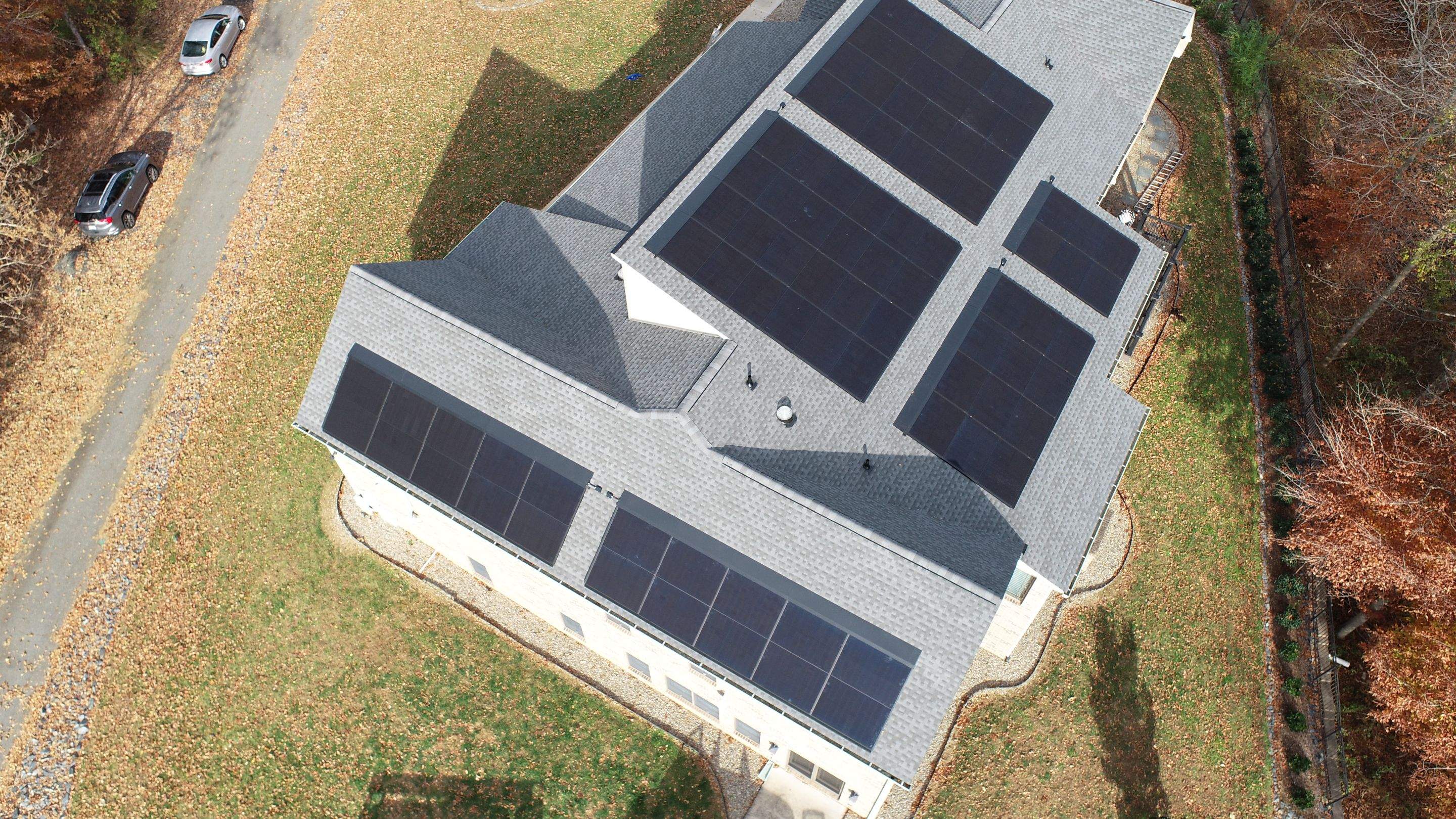 Solar Roof using GAF Decotech integrated panels by American Home Contractors