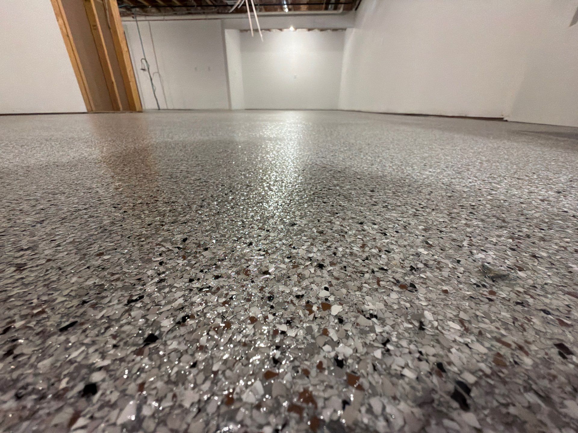 Garage & Basement Epoxy Floor Coating | Whitehall, Michigan by Gordon Painting