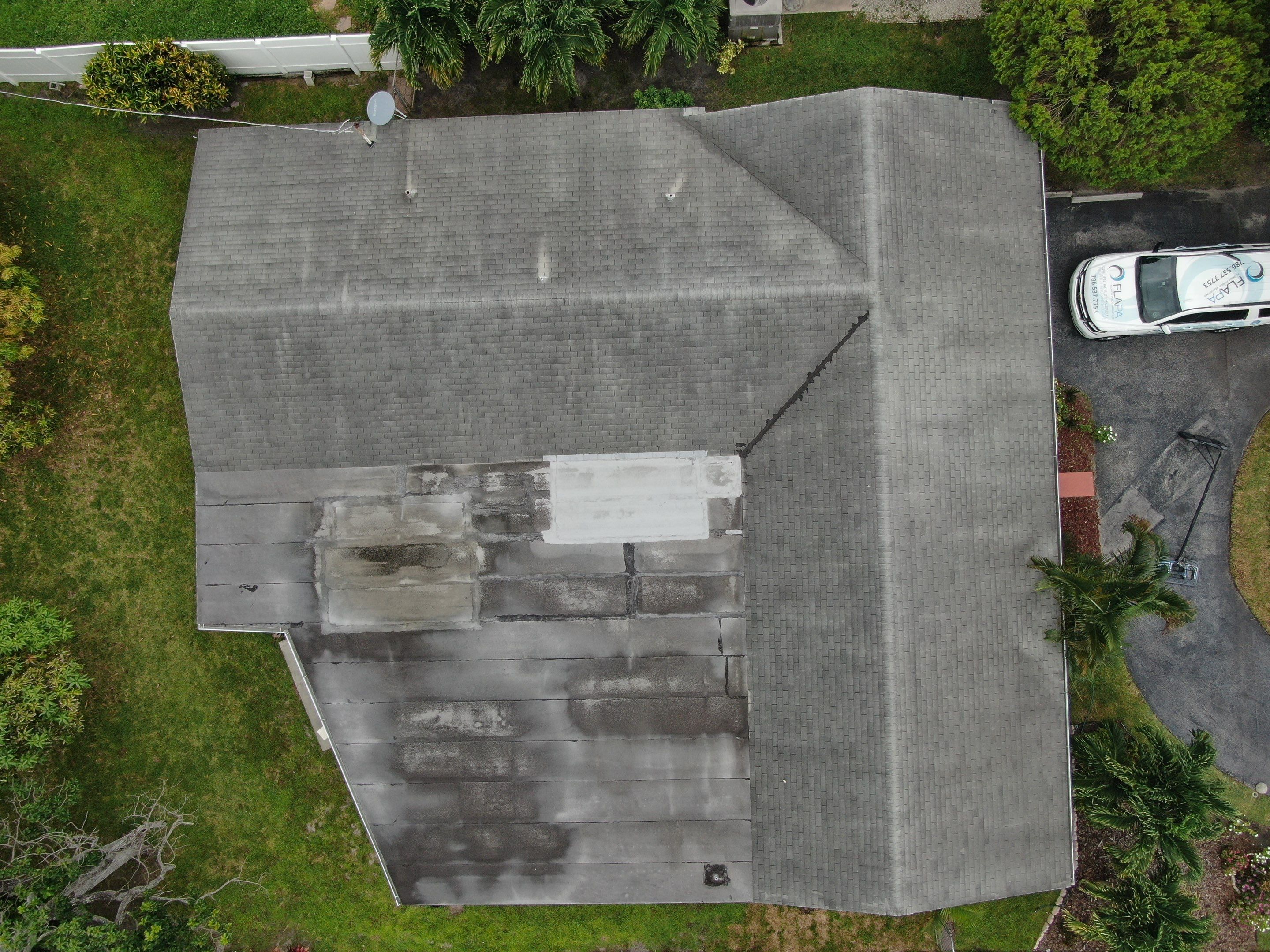 Roof Damage Claim in Pompano Beach by FLAPA & KeyStone