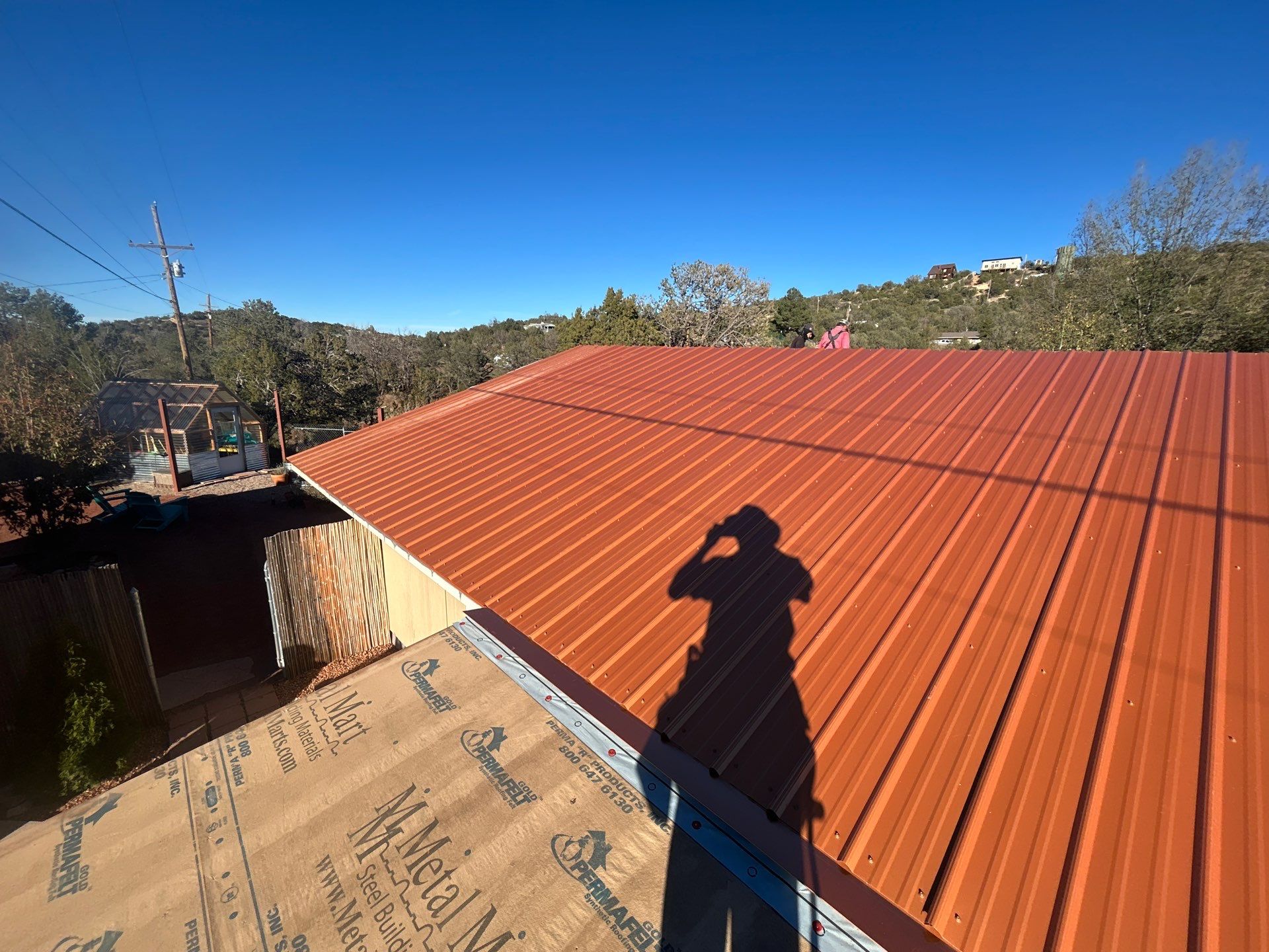 Project in Sandia Park by Ark Light Construction