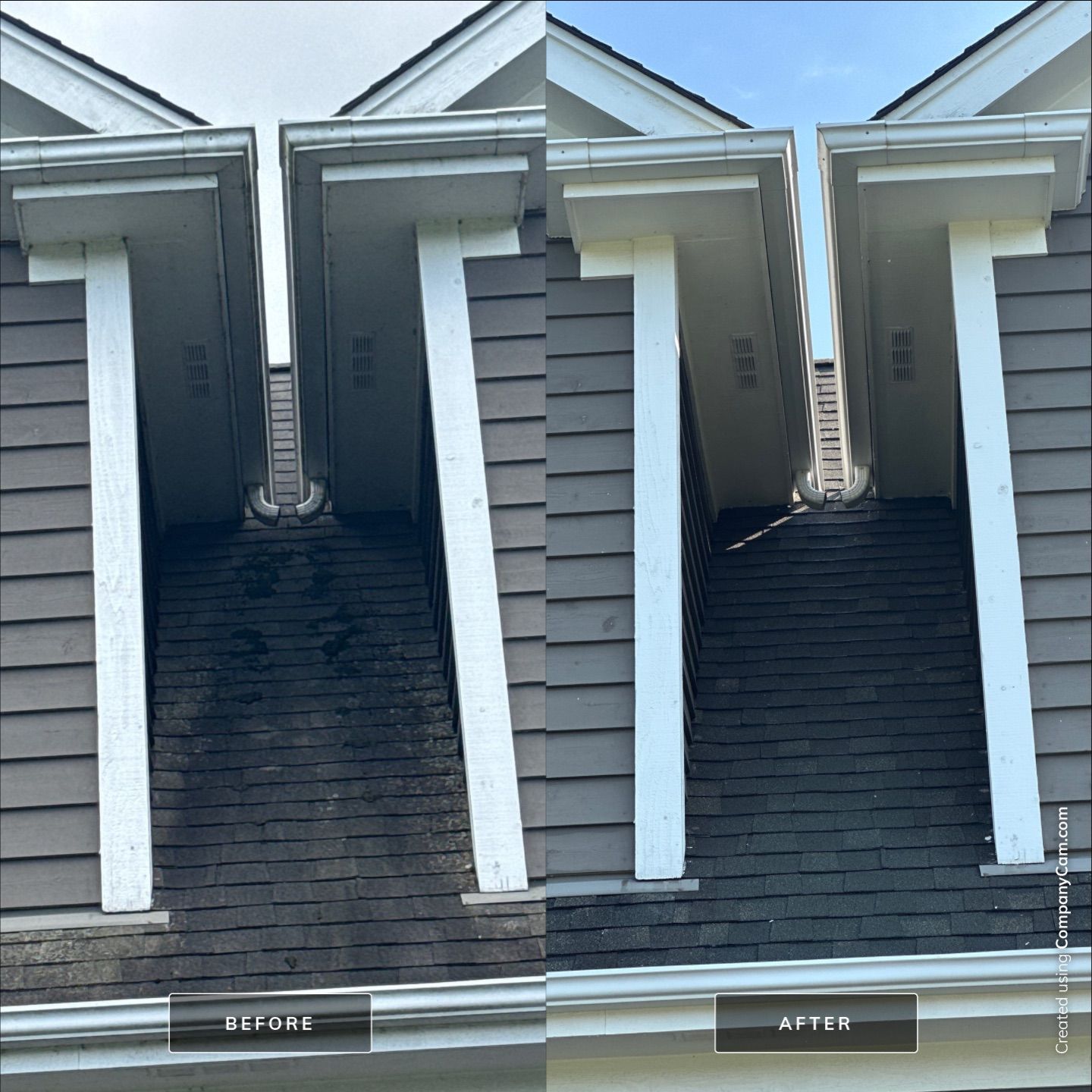 Project in McHenry by Simmons Power & Soft Washing