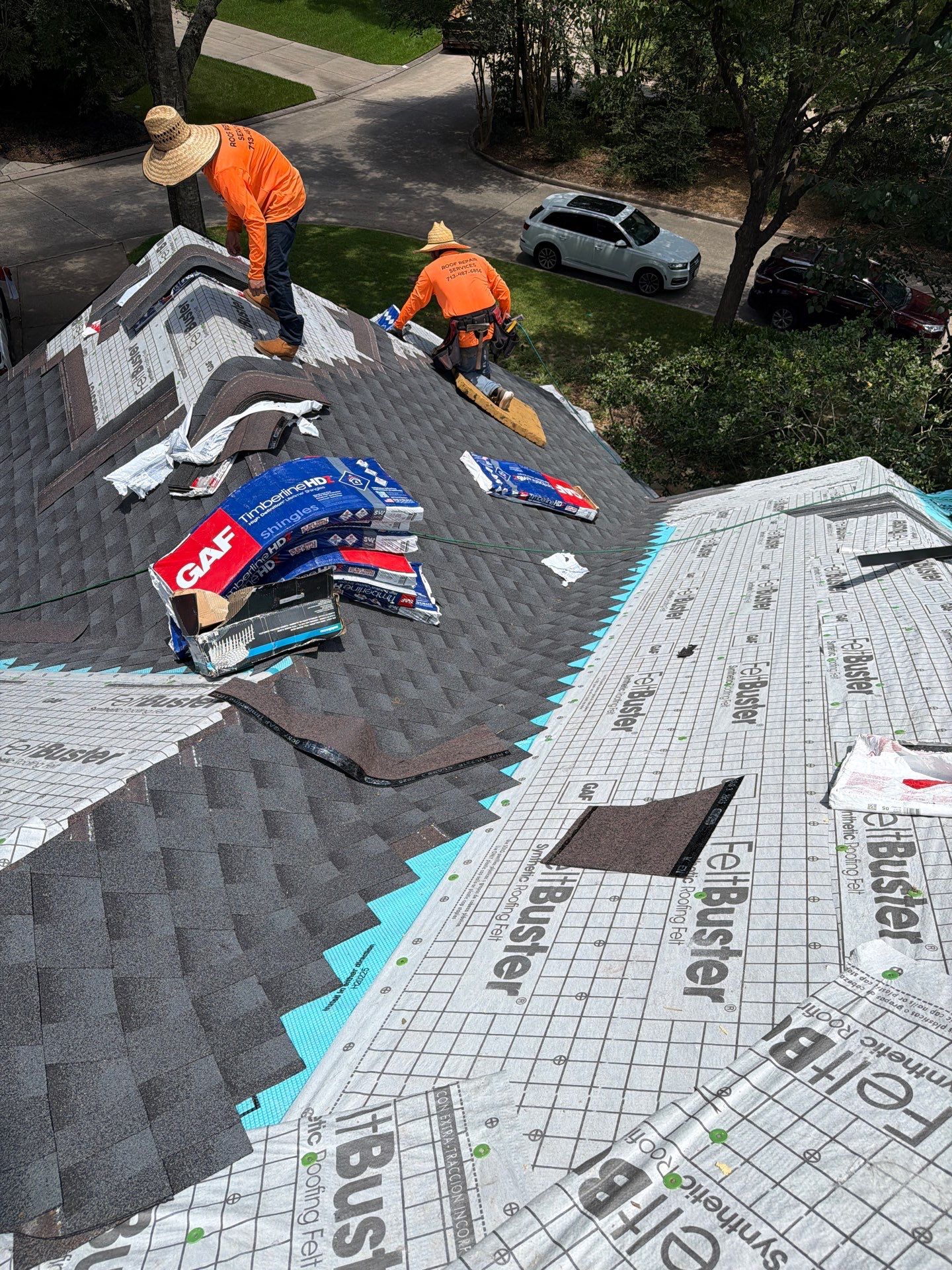 Roof Replacement in Indian Springs, Spring TX by Roof Repair Company