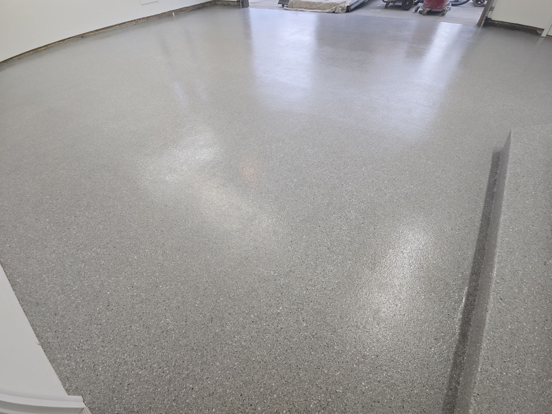 Garage Transformation using Agate Hybrid by Croc Coatings, LLC