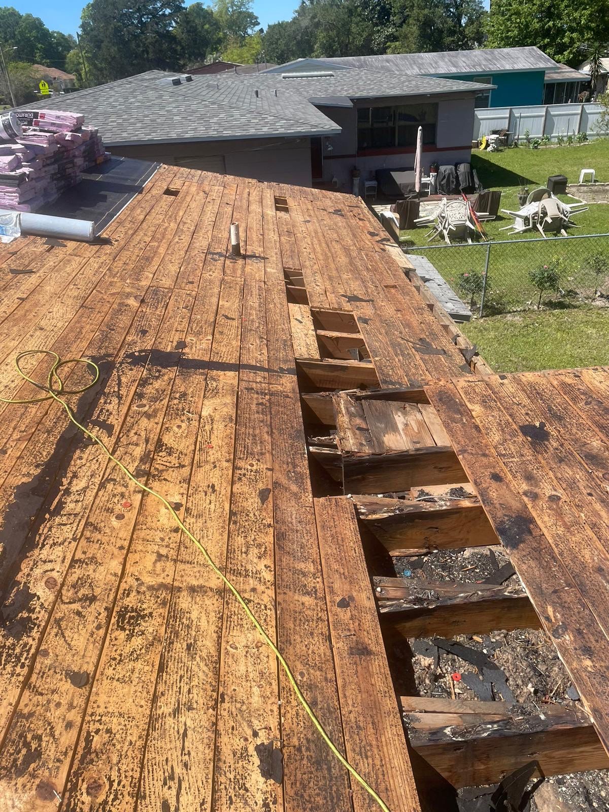 Residential Roofing Installation using Owens Corning TruDefinition Duration Shingles by Galaxy Builders, Inc.