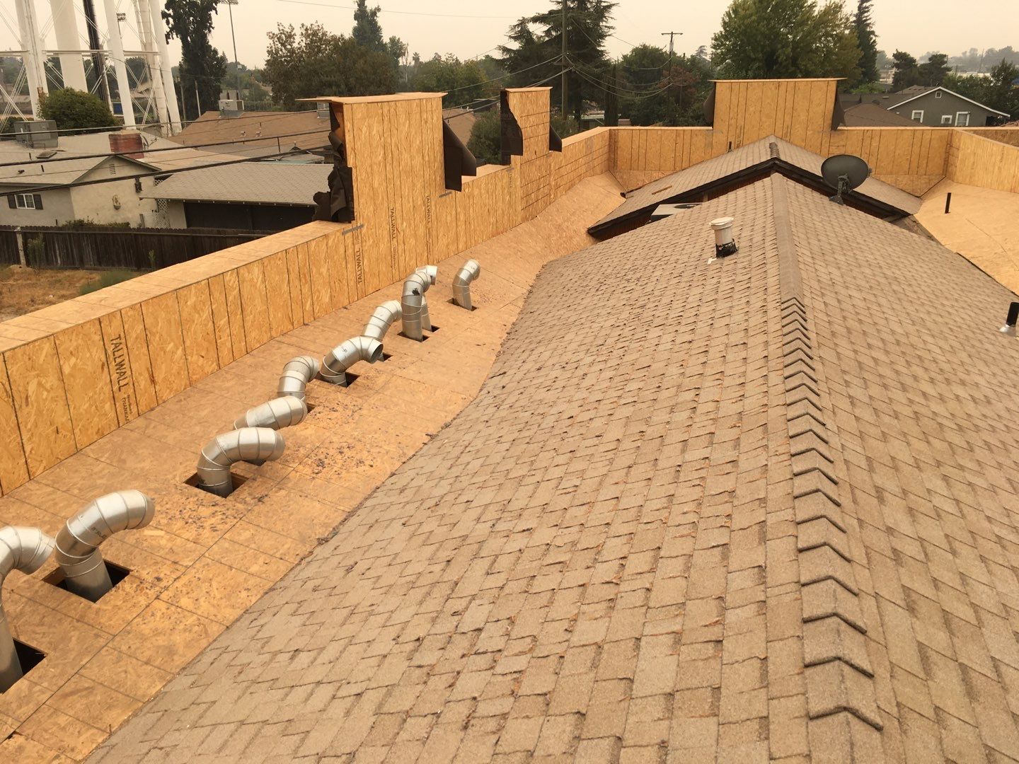 Spray foam and coatings using Conklin Benchmark/PUMA XL coatings and spray foam by Straight Edge Roofing Inc