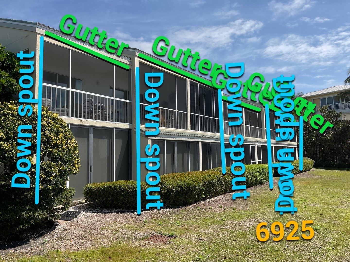 Commercial Gutters Installation in Longboat Key FL by Gutter Professors