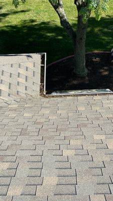 Turtle Shell gutter protection installation in Oswego, IL 60543, photograph 2