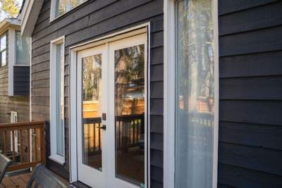 Three Door Installations using Harris Fiberglass Doors