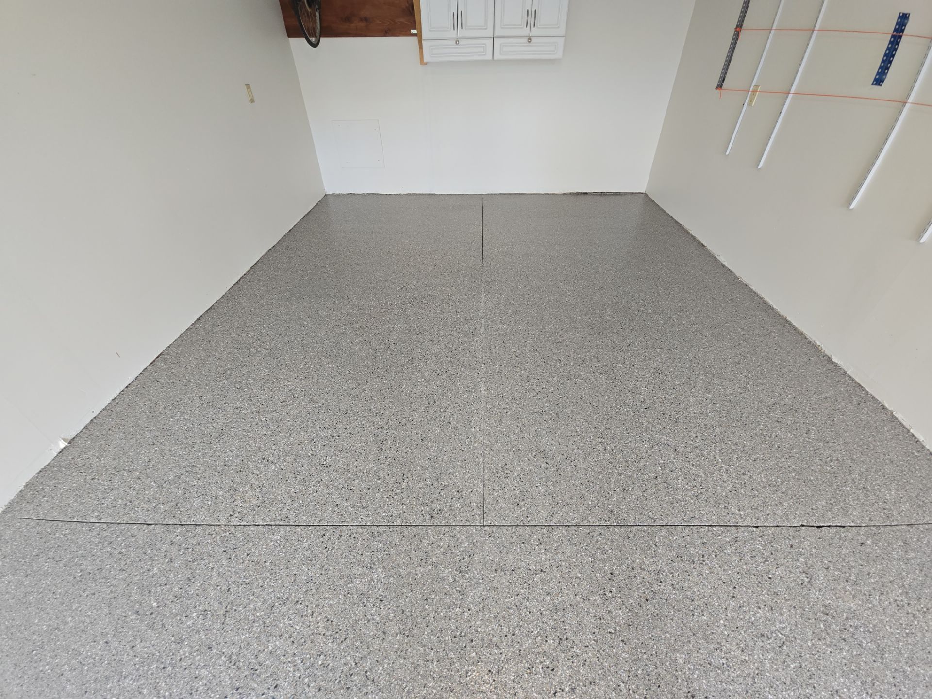 Garage Remodel using Shale Hybrid by Croc Coatings, LLC