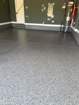 Garage Floor Coating using Nightfall