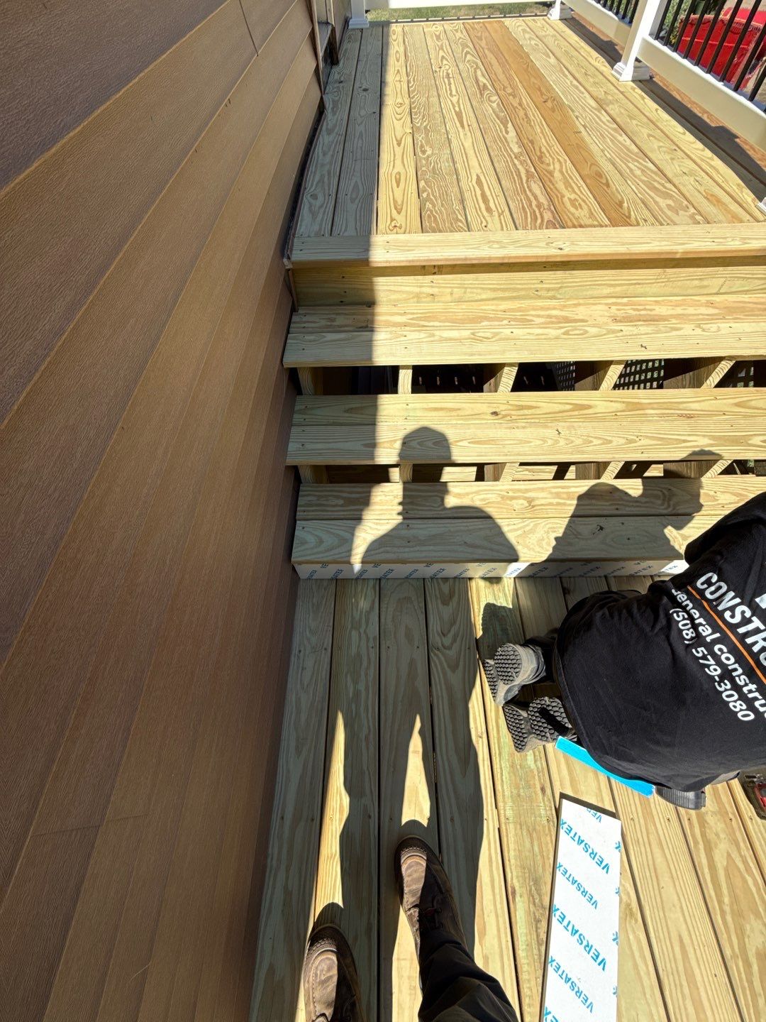 Custom Pressure-Treated Deck and Accessible Ramp Installation in York by Sensible Home Solutions