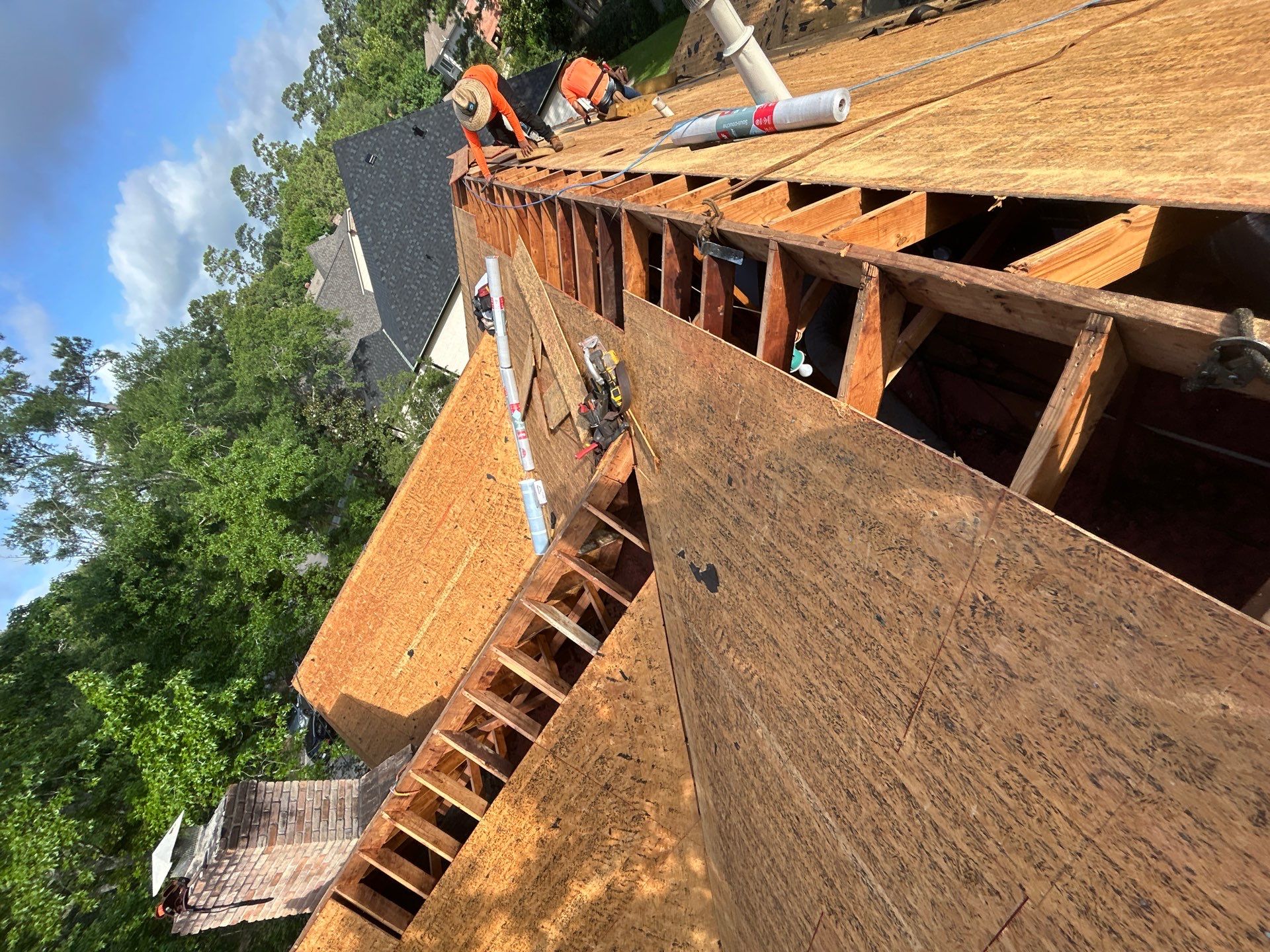 Roof Replacement Spring by Roof Repair Company