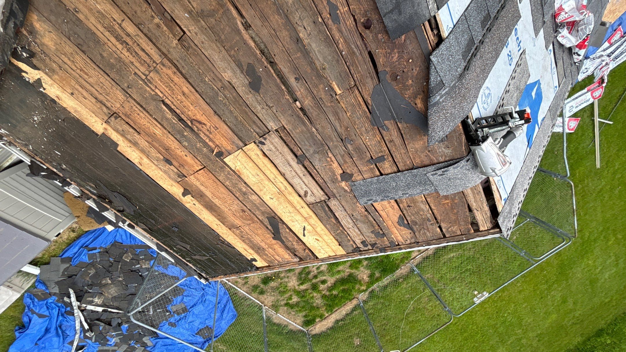 Roof Replacement using Atlas Pinnacle Pristine Pewter by 180 Contractors