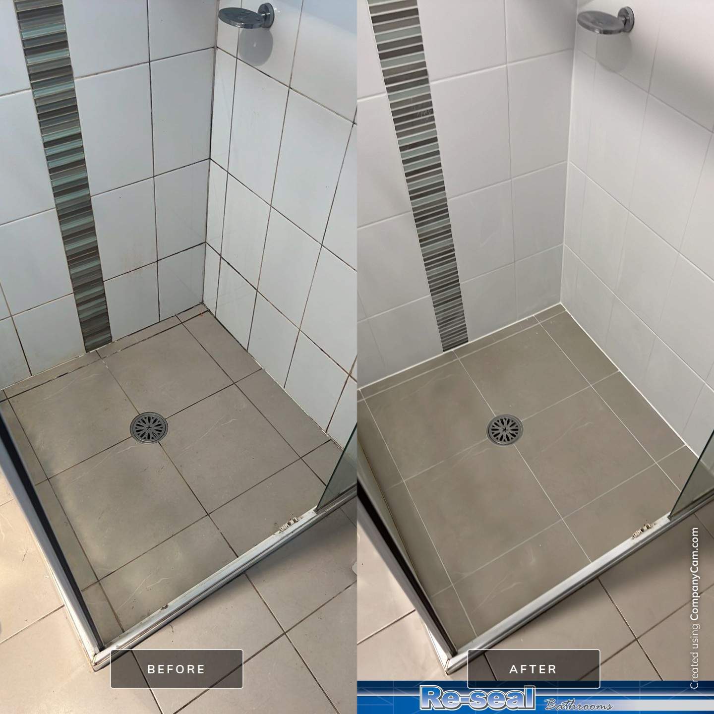 Re-seal & Re-grout by Re-seal Bathrooms