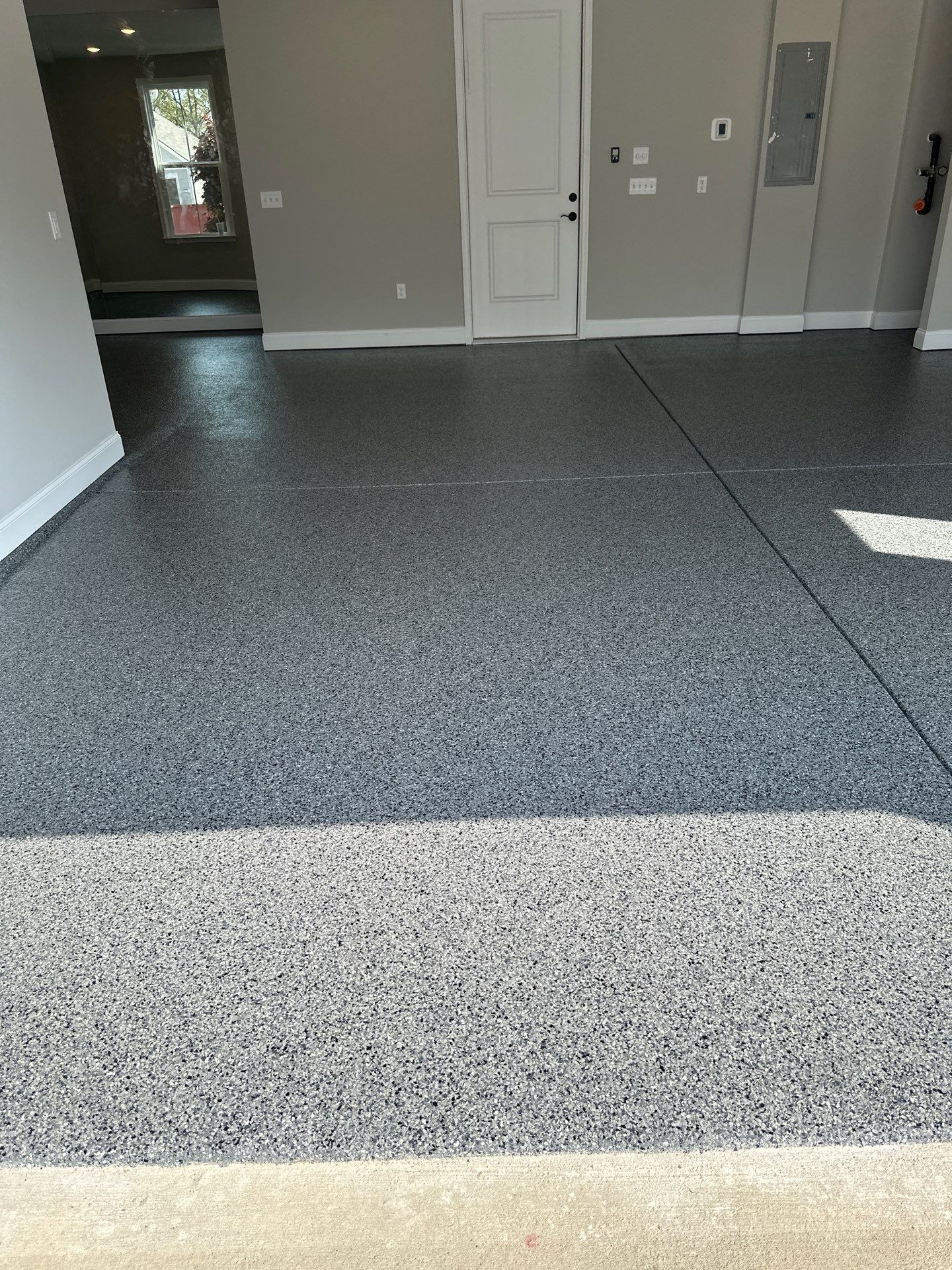 Garage Floor Coating using Nightfall by My Garage Floor Guys