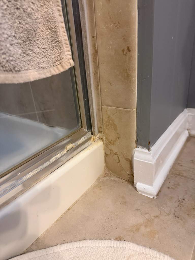 Bathroom Baseboard Replacement & Sealant Repair by Laser Focused Solutions LLC