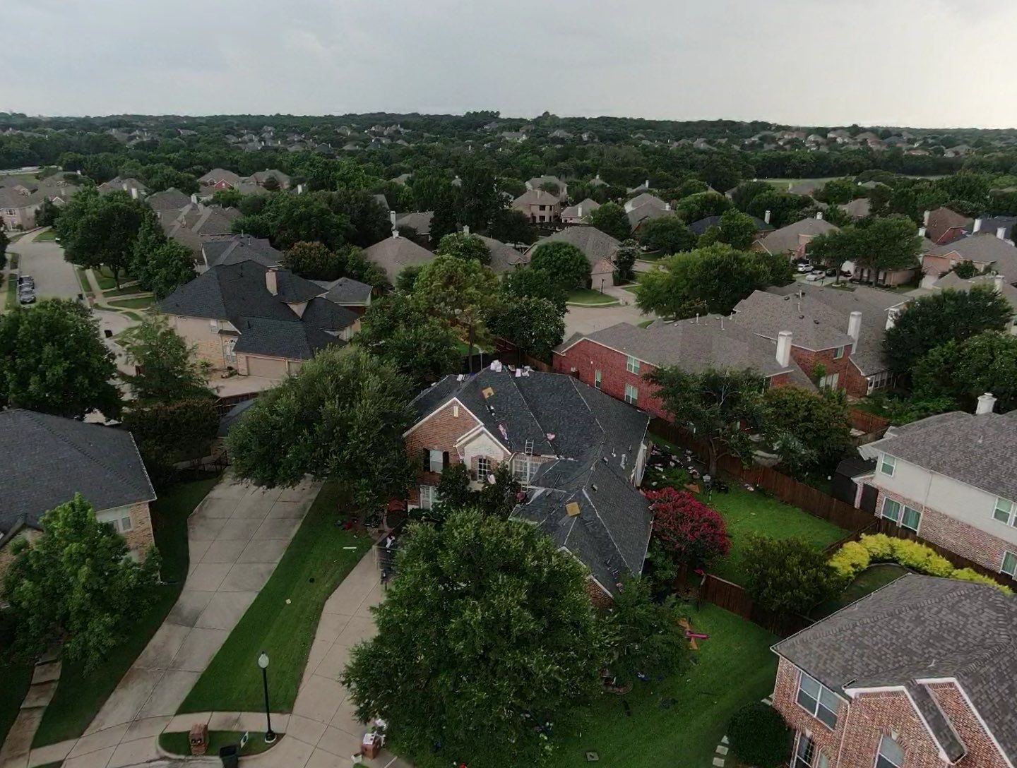 Residential Roof Replacement in Keller TX by Becker Roofing and Exteriors