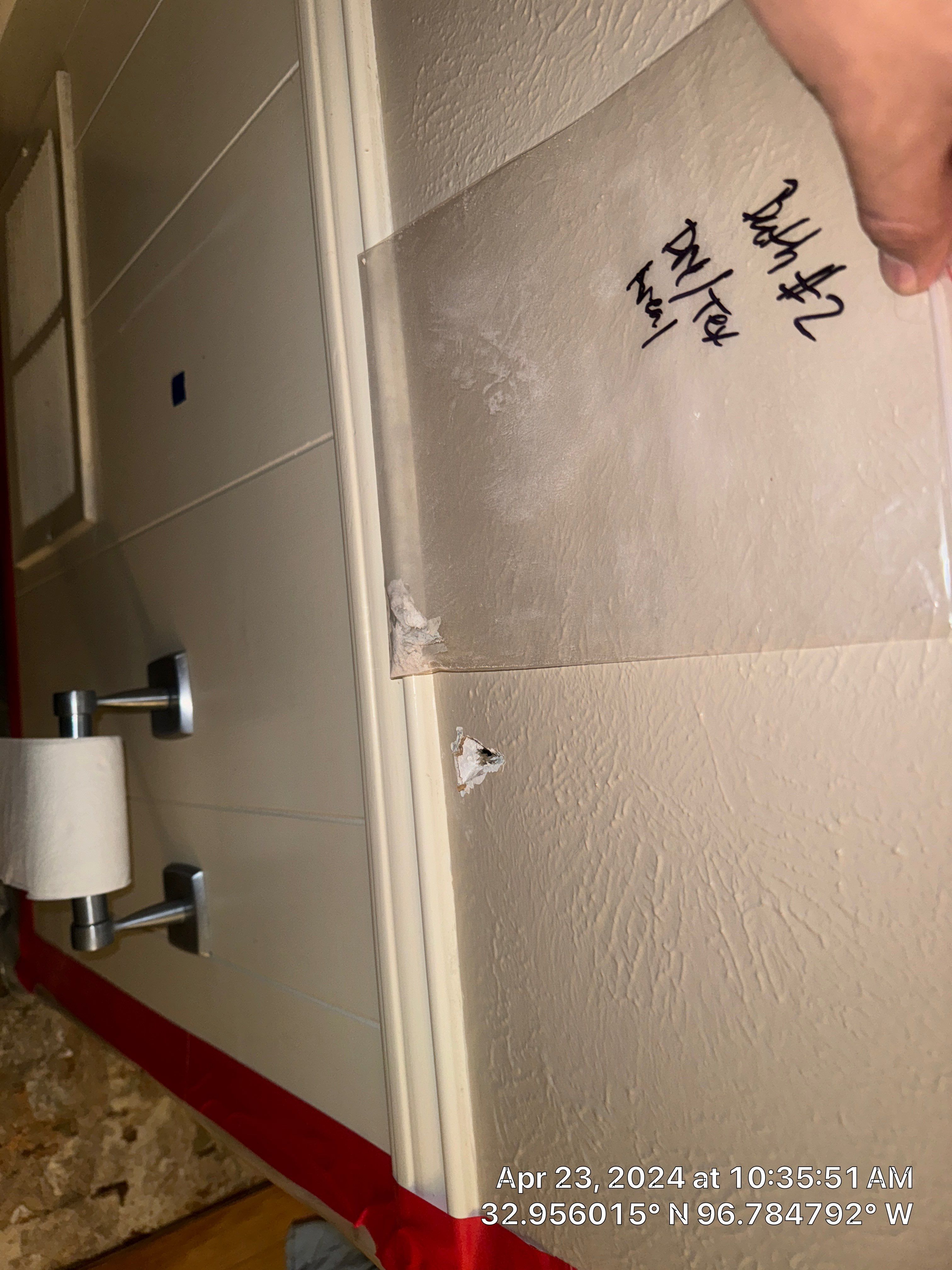 Flood Damage using Asbestos testing by Disaster Recovery Consultants