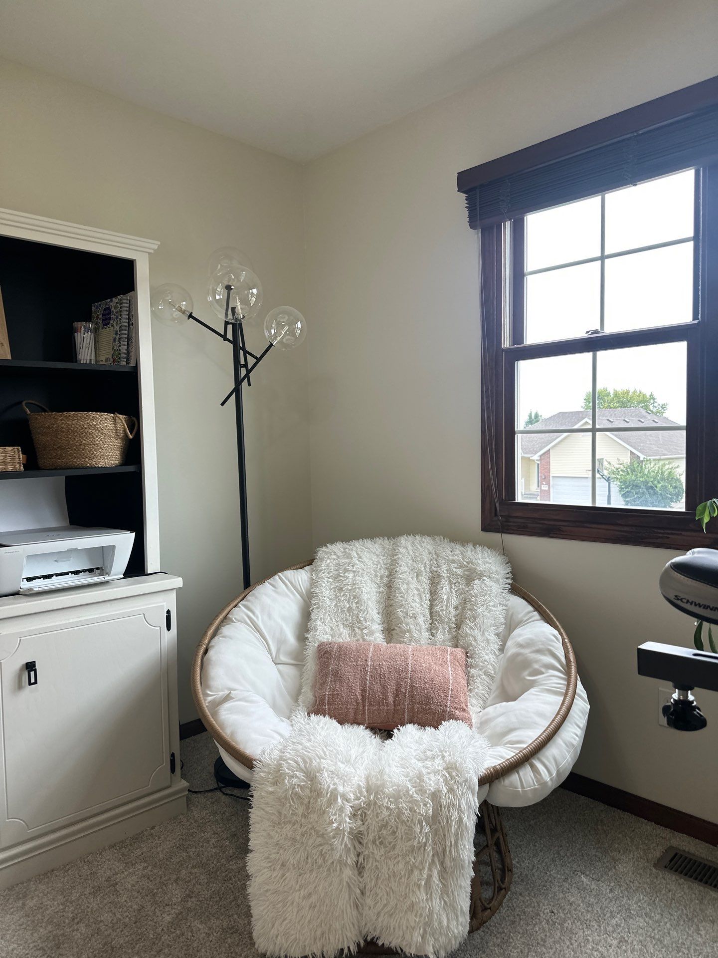 Lincoln Home Office Renovation Featuring Custom Window Trim Repairs by CompanyCam Sales Demo