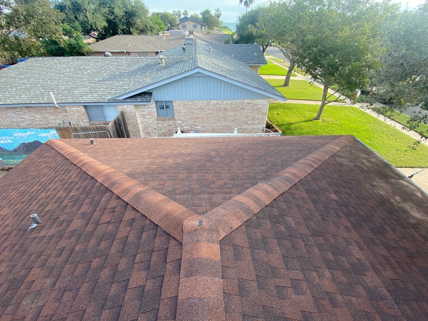Residential Roofing Installation using GAF Natural Shadow by Lighthouse Roofing