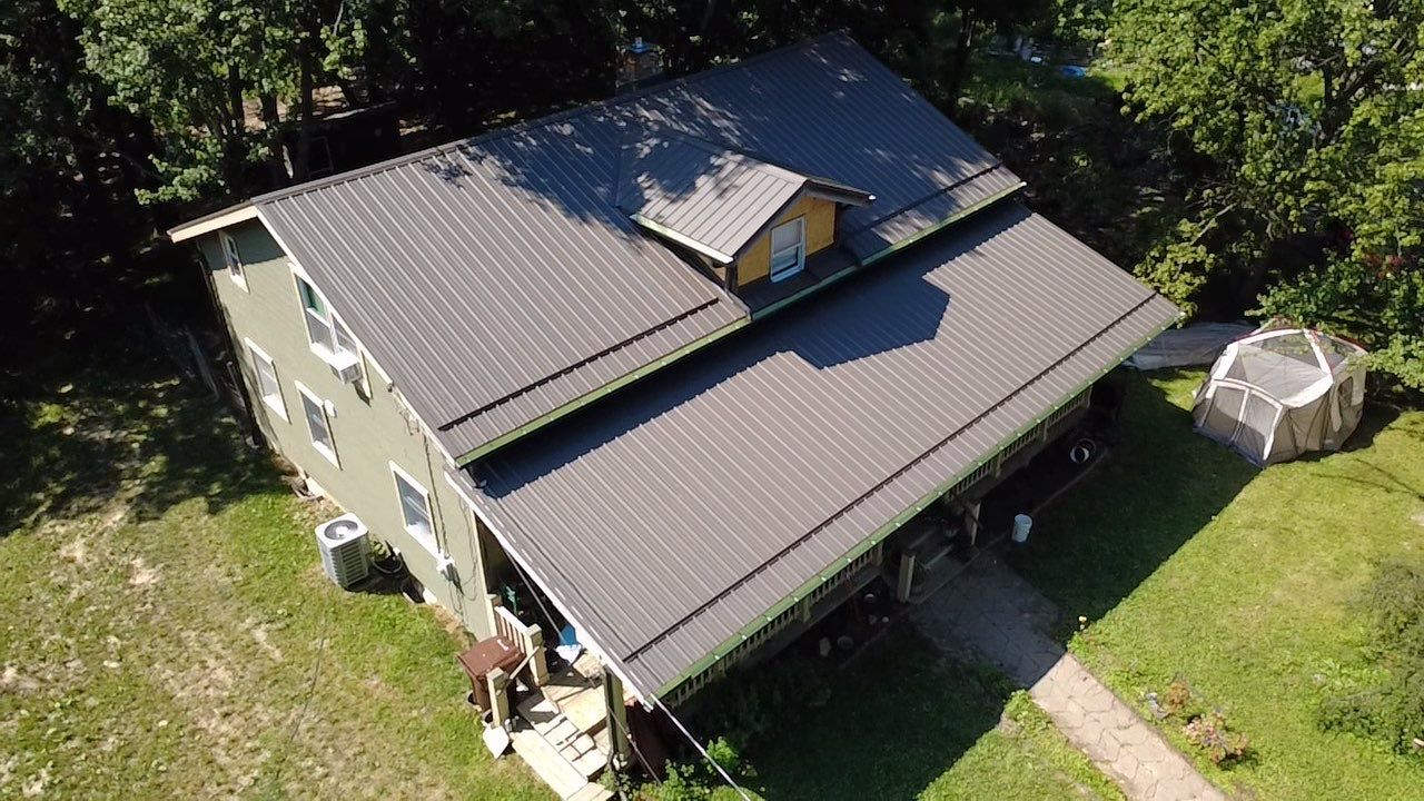 Full Metal Roof Replacement and Exterior Trim Repair in Atwater by Eagle Eye Roofing