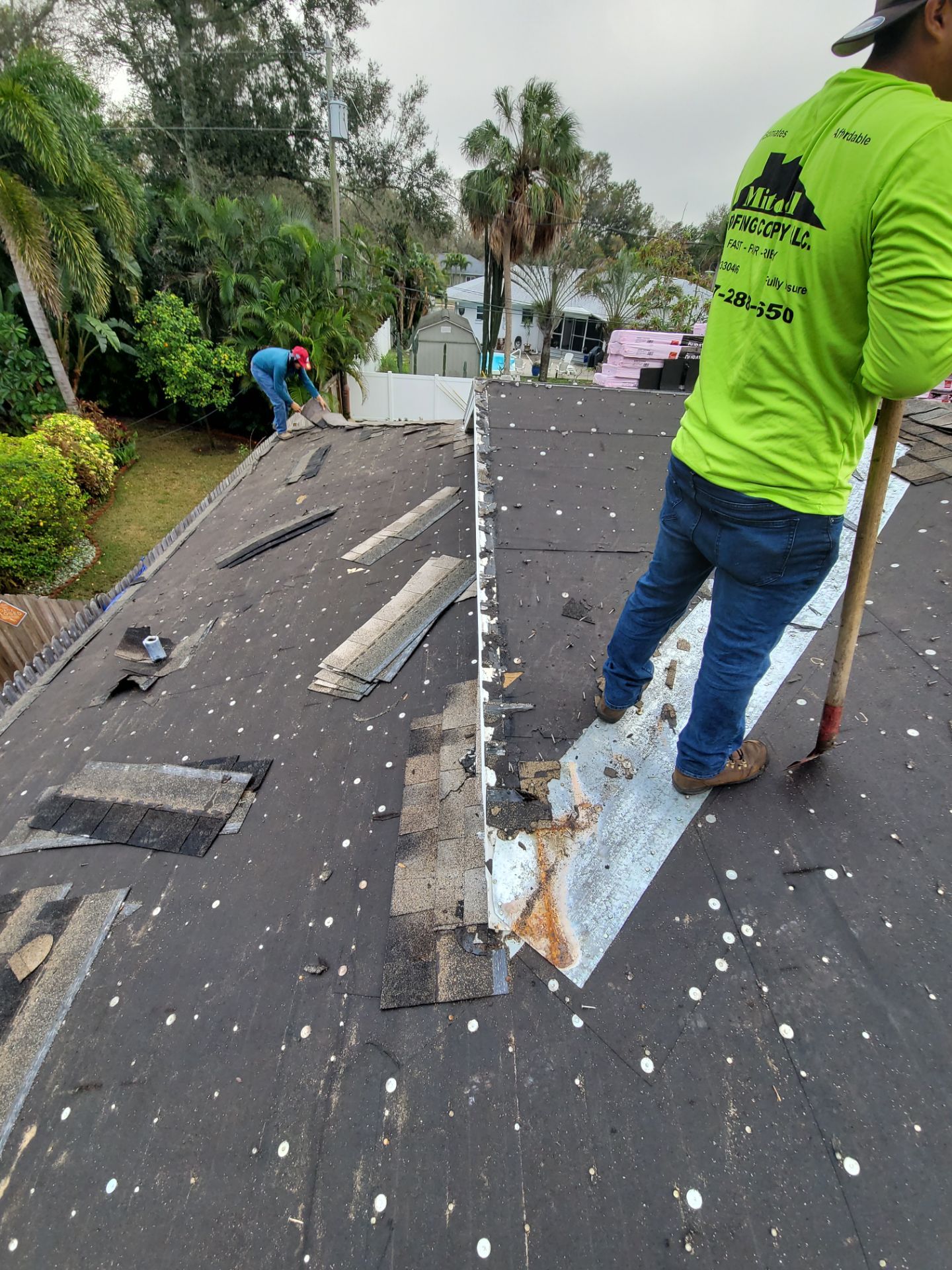 Project in St. Petersburg 33713 by Mitchell Roofing Company LLC 
