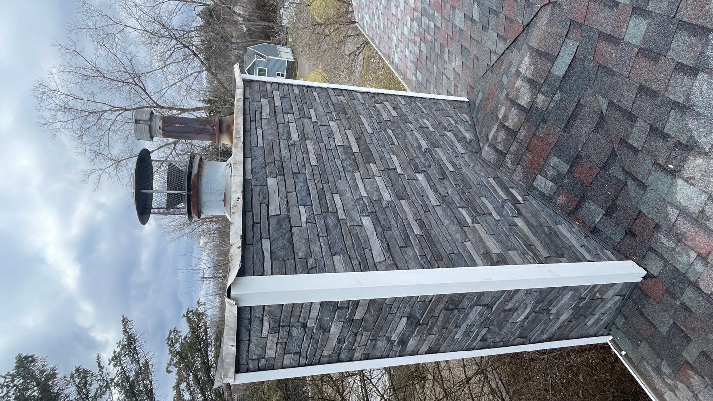 CertainTeed Monogram D5 Slate + Owens Corning Duration Colonial Slate by 180 Contractors