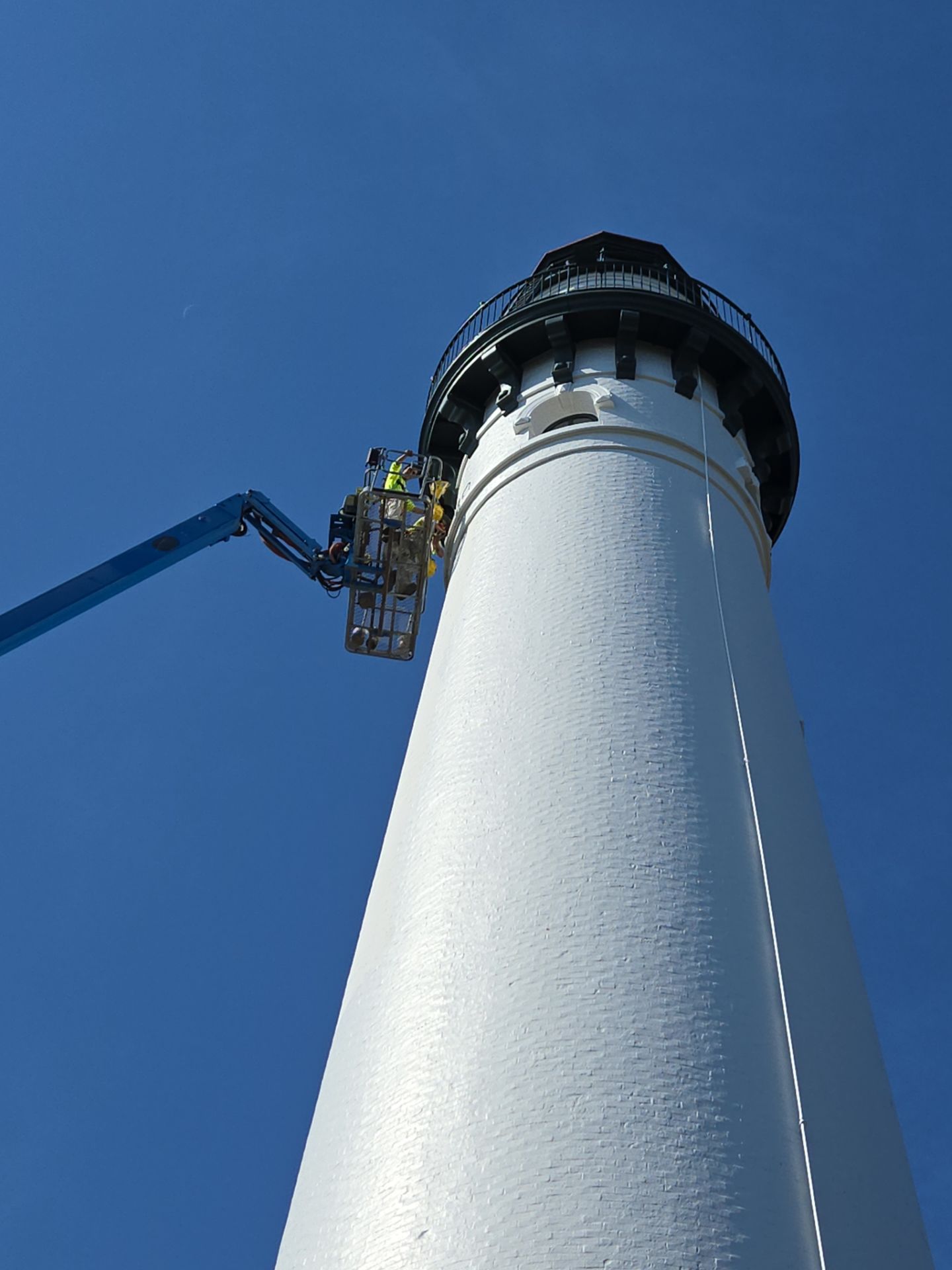 Wind Point Lighthouse Repaint by Blair Commercial Painting, LLC