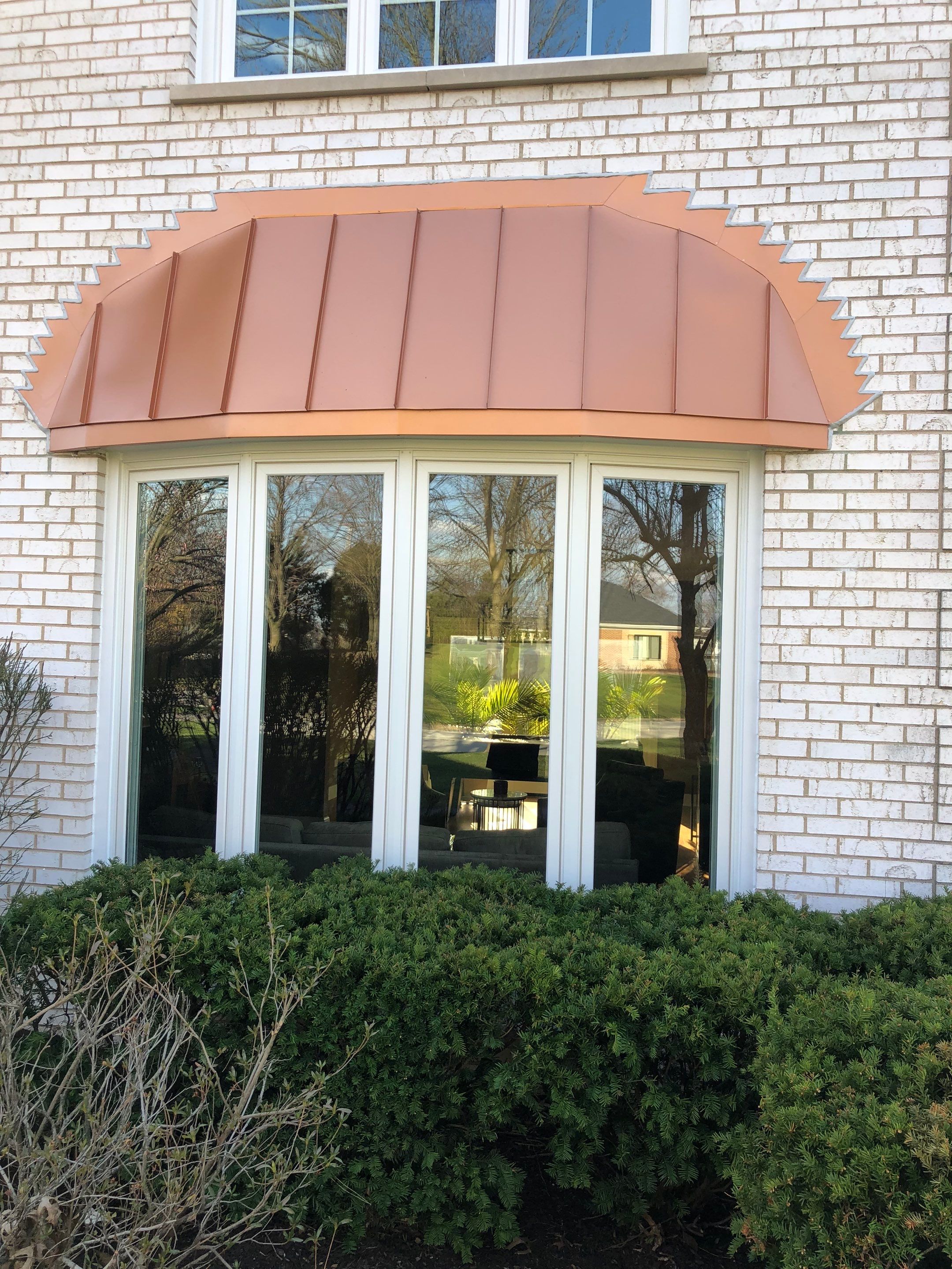 Copper awnings by Optimal Home Improvement 